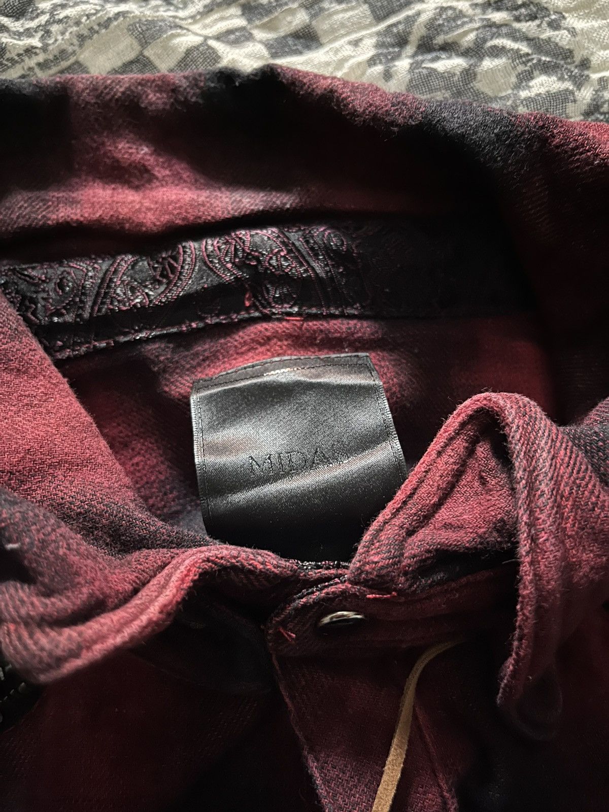 2000s MIDAS flannel shirt