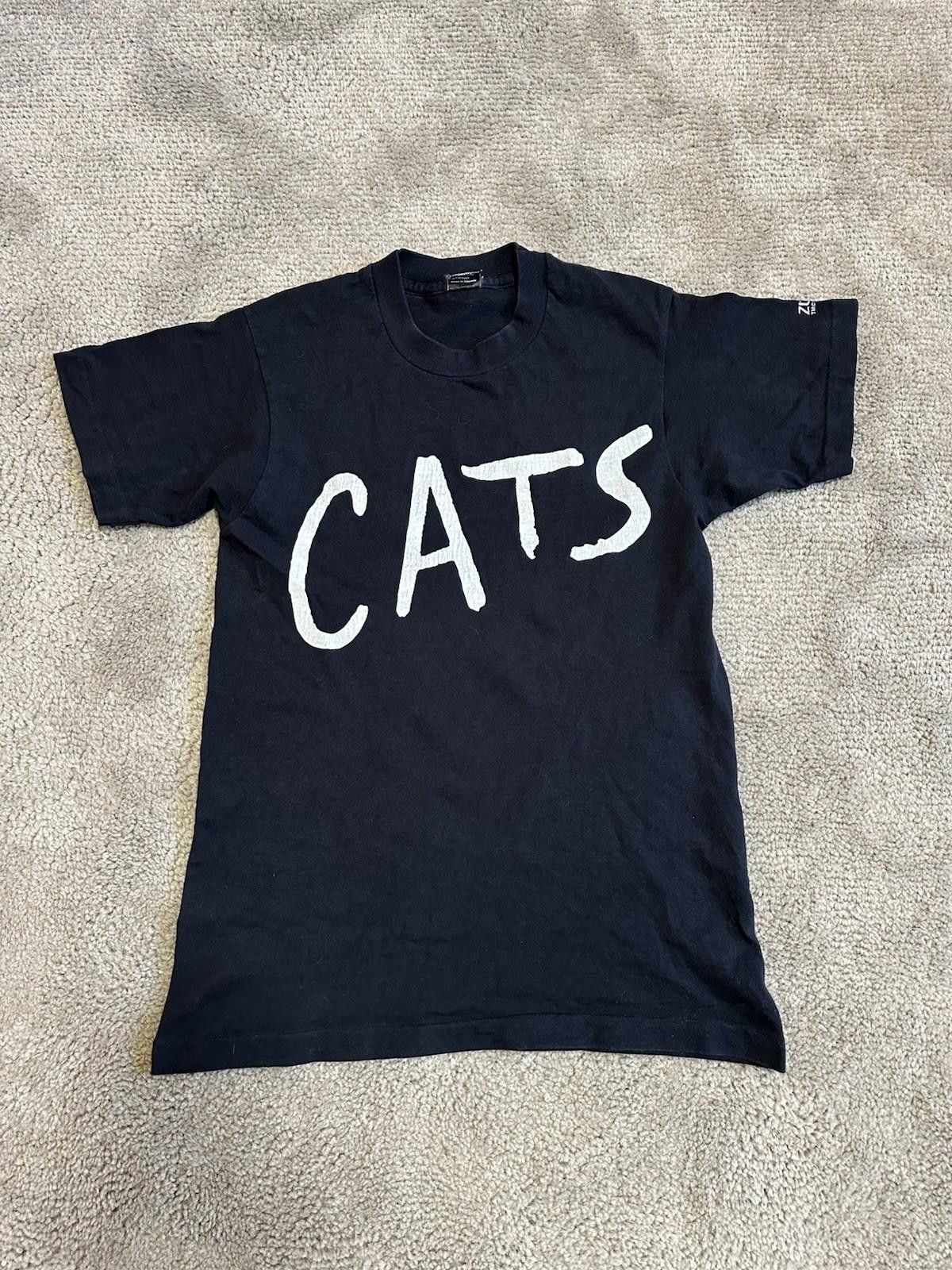 Band Tees Vintage t-shirt animal cat Musical Zurich 1981 Screen Stars Size US M / EU 48-50 / 2 - 1 Thumbnail