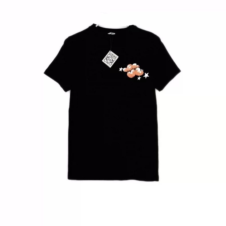 Loewe Black Short Sleeve Logo T-Shirt-dmc