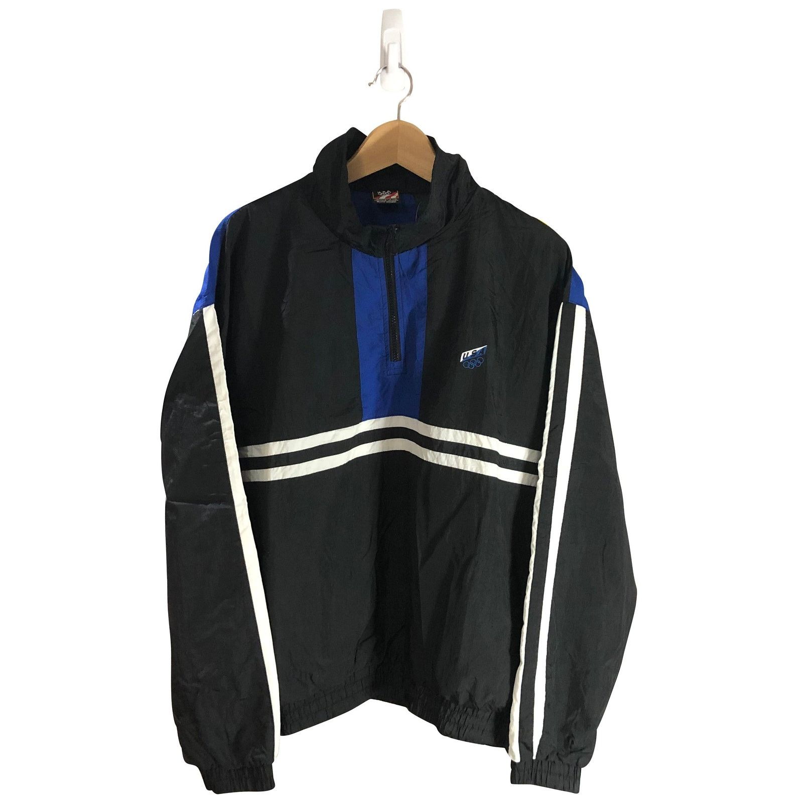 Other Vintage USA Olympics 1/4 Zip Pullover Windbreaker *L* Size US L / EU 52-54 / 3 - 1 Thumbnail
