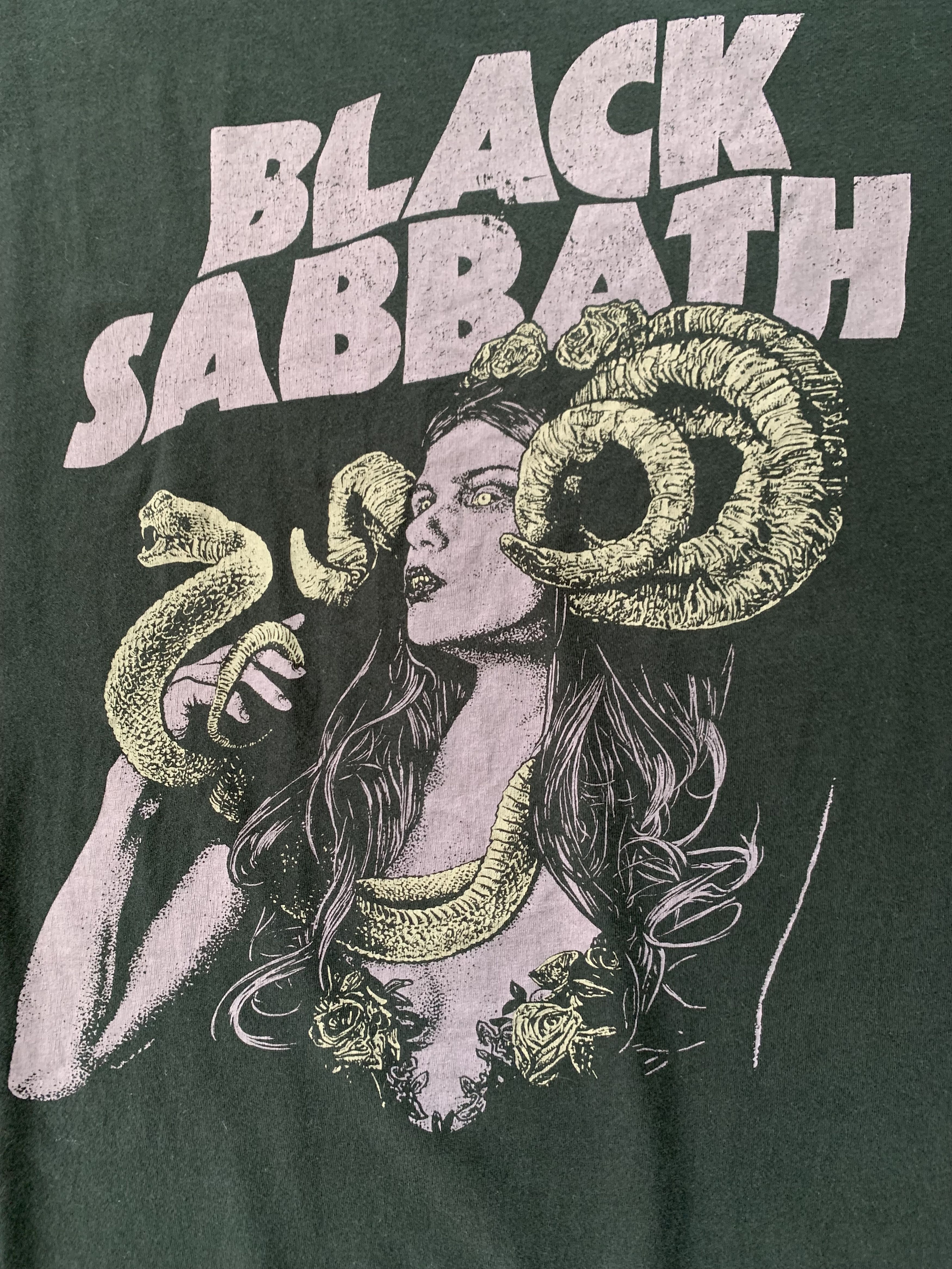 Band Tees × Black Sabbath × Vintage Black Sabbath 2021 T-Shirt Size US XL / EU 56 / 4 - 6 Thumbnail