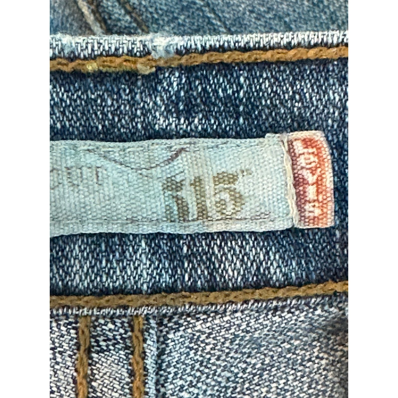 Levi's Levis strauss 515 blue boot cut jeans pants size 16 Size 38" / US 16 / IT 52 - 11 Thumbnail