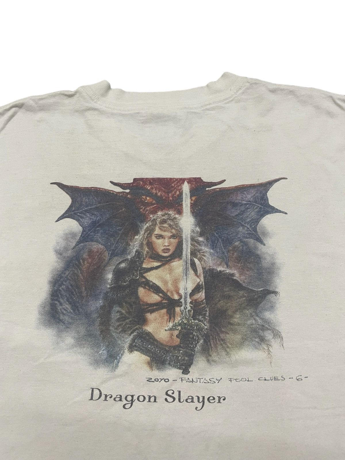 Other Vintage 90s DRAGON SLAYER ZOYO Players T-shirt Size US XL / EU 56 / 4 - 3 Thumbnail