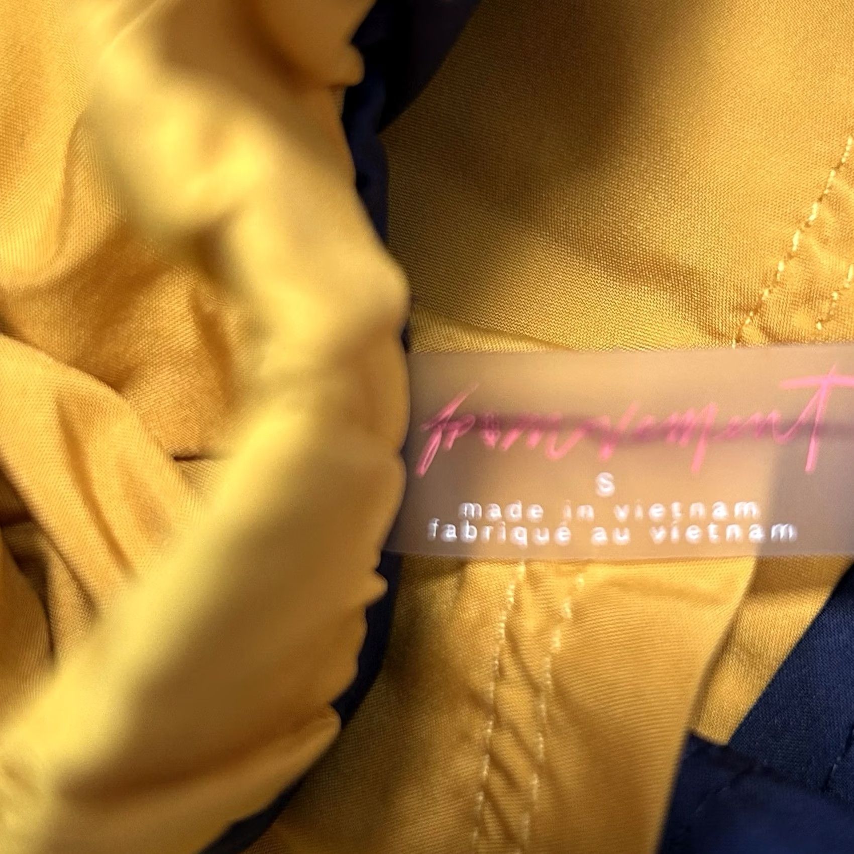 Free People VINTAGE? Free People Movement Hardio Cardio Shorts Yellow Blue Womens Size Small Activewear Shirts? Size 28" / US 6 / IT 42 - 7 Thumbnail