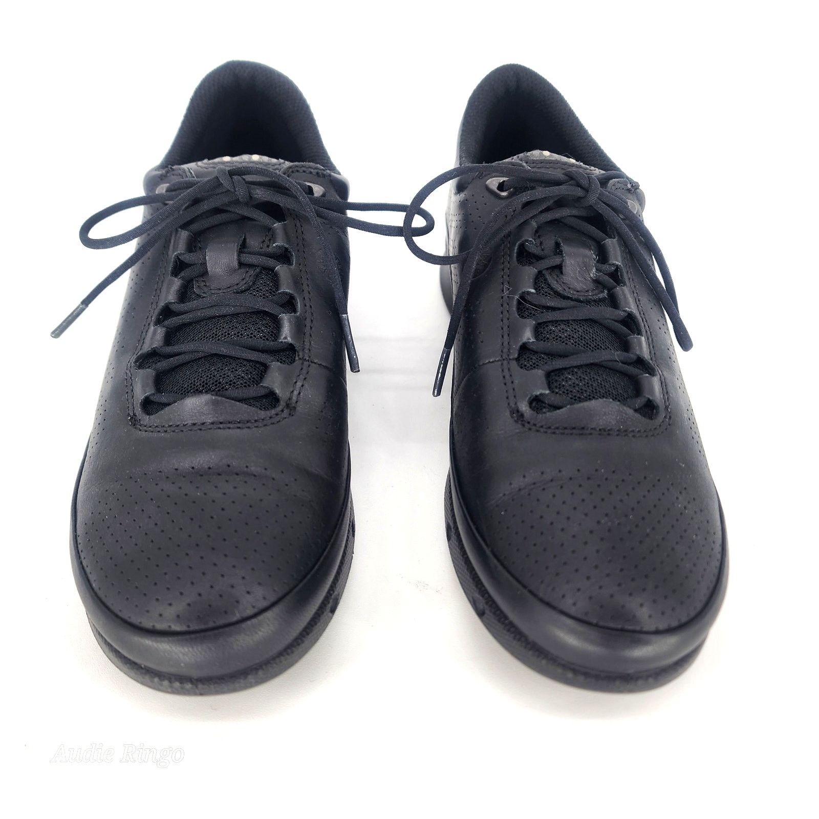 Ecco ECCO Black Leather Lace-Up Comfort Walking Shoes EU 37 US 6 Size US 6 / IT 36 - 13 Thumbnail
