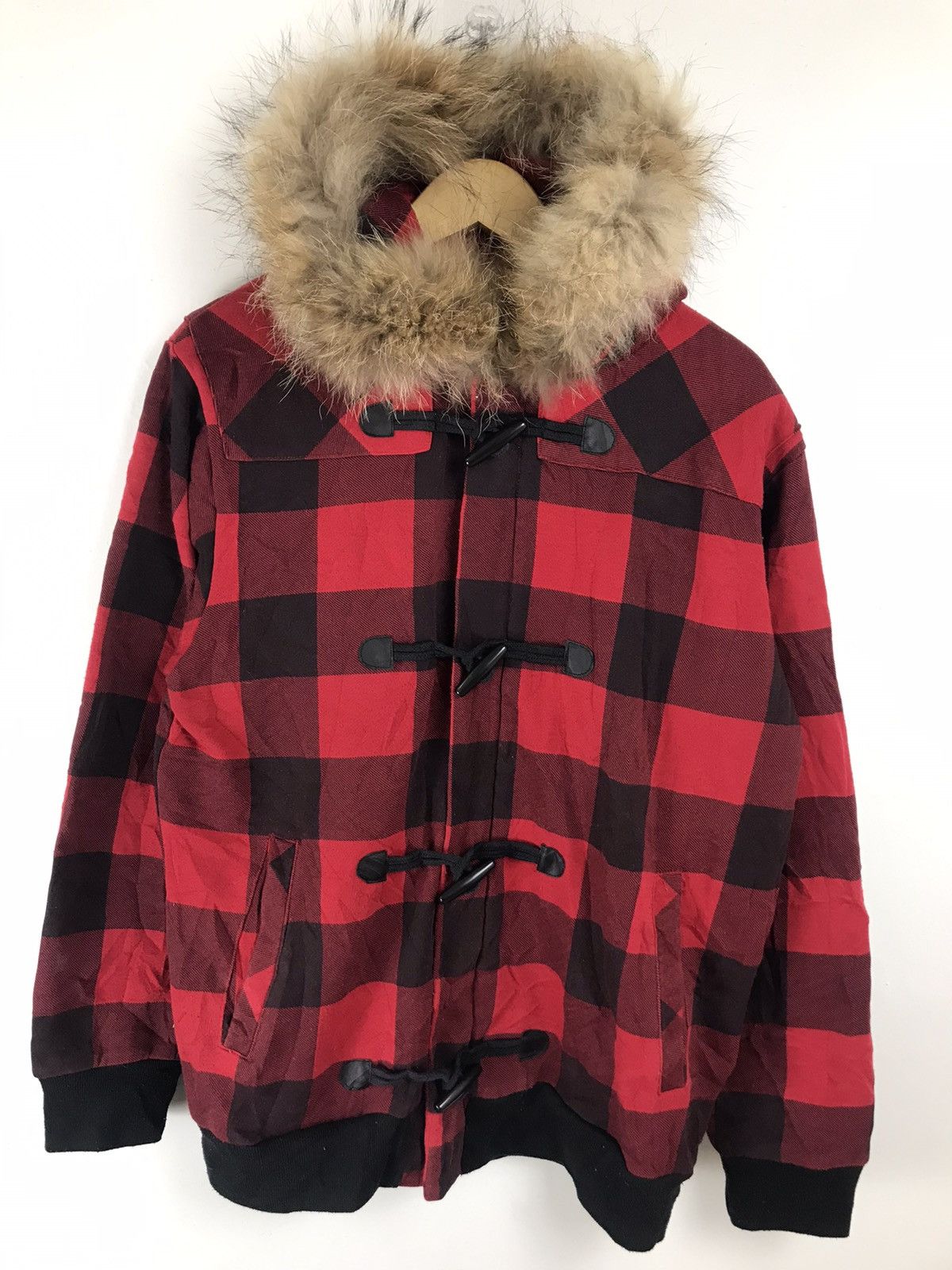 If Six Was Nine × Japanese Brand × Le Grande Bleu (L.G.B.) Japanese Launching Pad Fur Hoodie lgb ifsixwasnine style Size US L / EU 52-54 / 3 - 1 Thumbnail