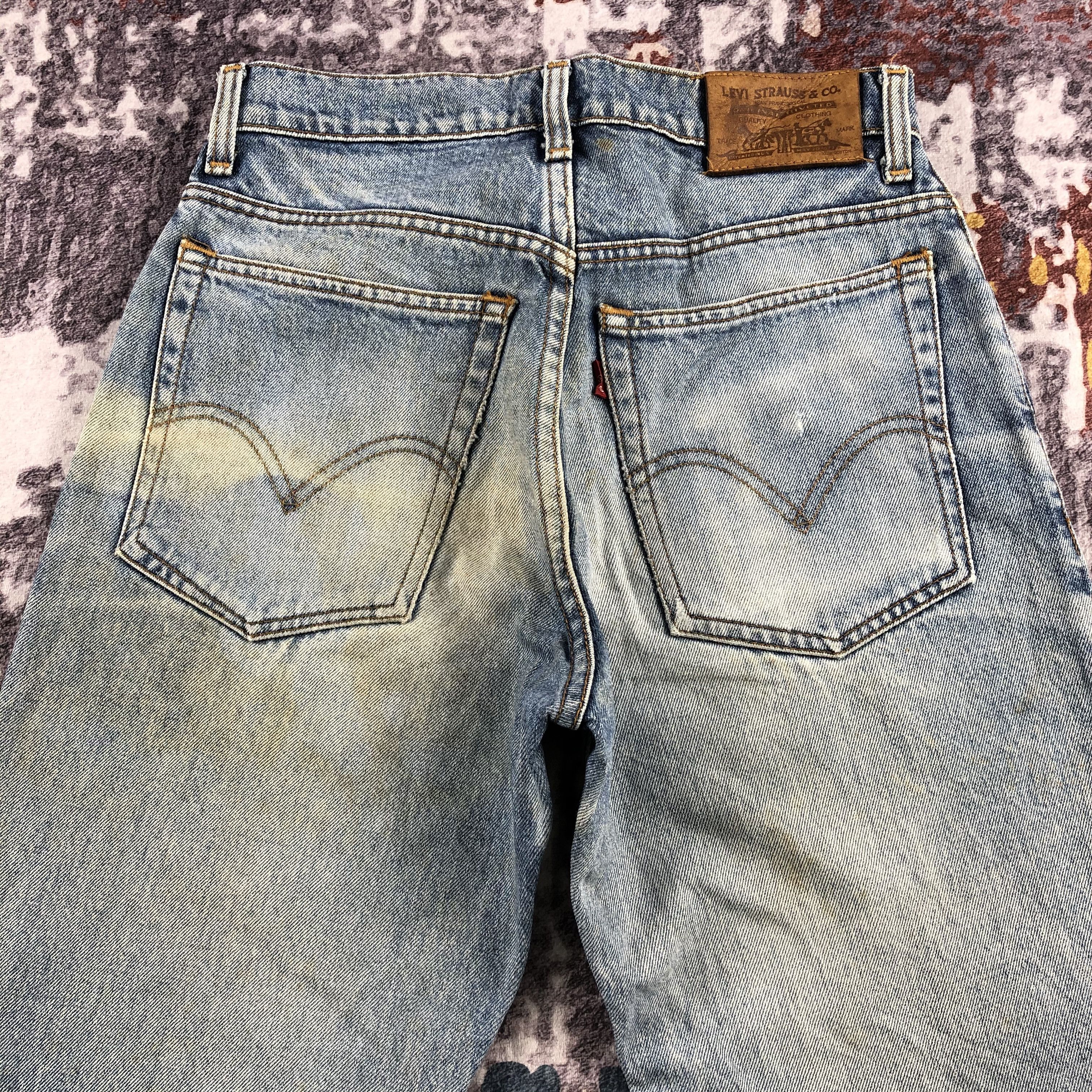Levi's × Vintage Vintage 90s Light Wash Levis 626 Jeans-JM2561 Size US 27 - 5 Thumbnail