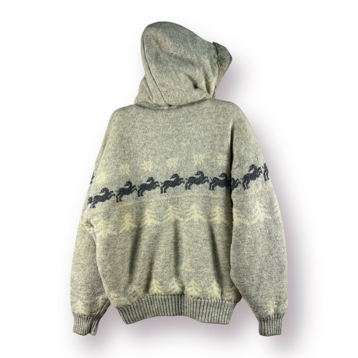 Japanese Brand 🔥 Jacquard House hoodie Size US M / EU 48-50 / 2 - 10 Thumbnail