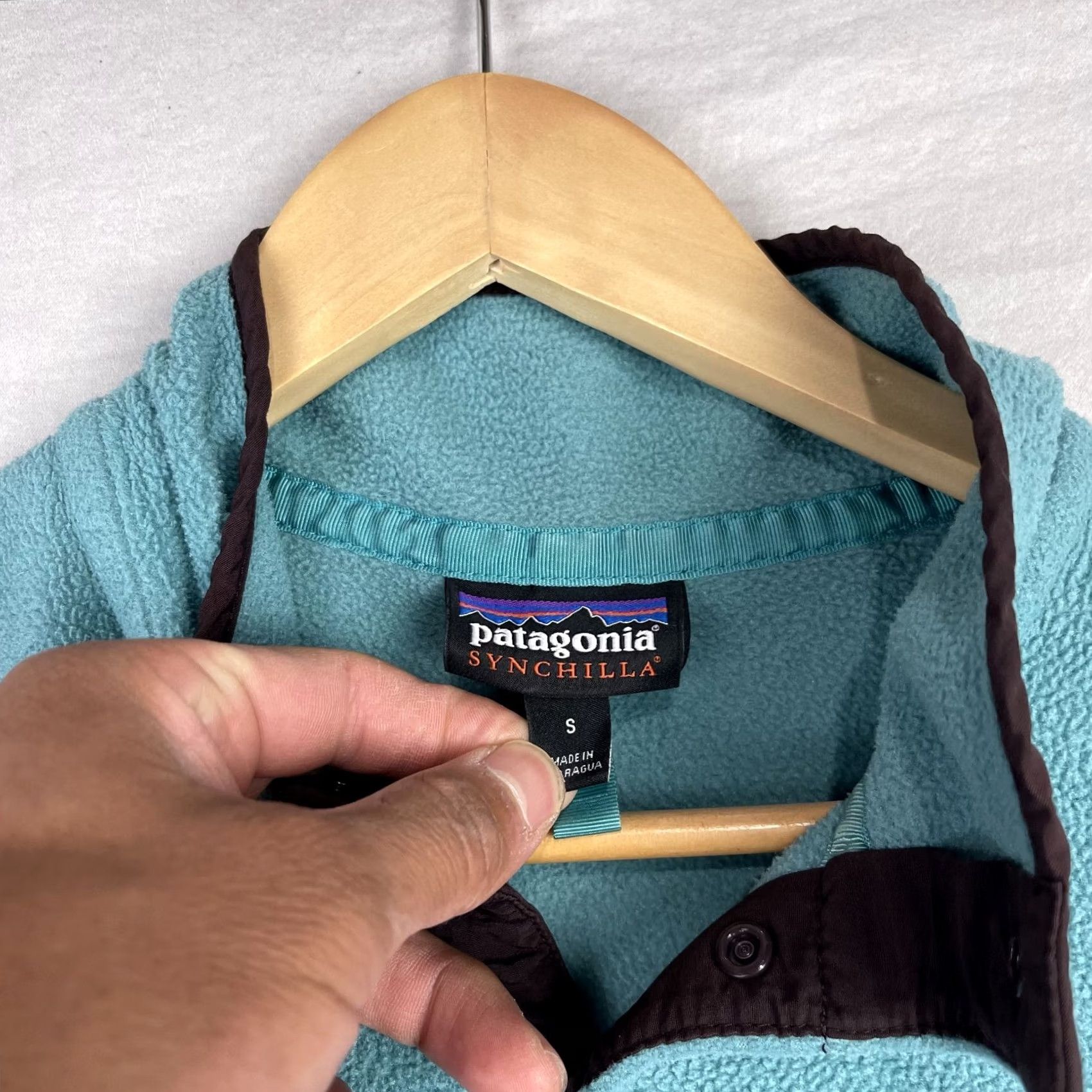 Patagonia Patagonia Sweater Womens Small Blue Synchilla Snap-T The Conservation Alliance Shirt Size S / US 4 / IT 40 - 4 Thumbnail
