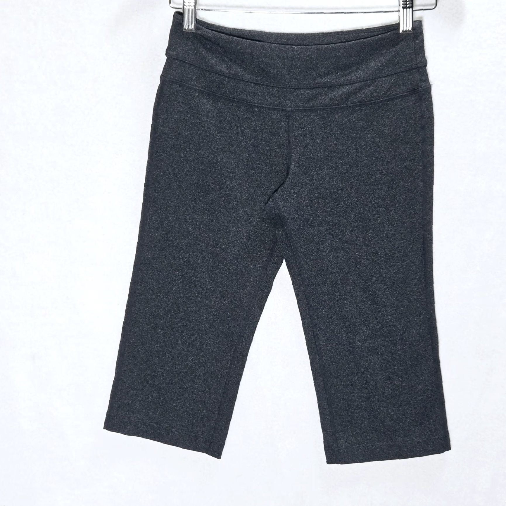 Prana prAna Leggings Crop Womens XS Gray Athleisure Gym Yoga Running & Training Women XS Crop Narrow Leggings Gray Size 26" / US 2 / IT 38 - 2 Thumbnail