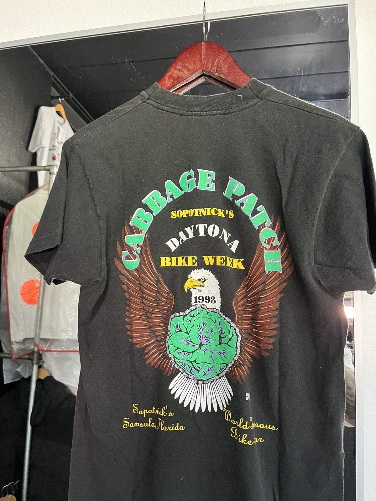 Vintage Vintage 1998 Bike Week Daytona Beach Cabbage Patch Tshirt M