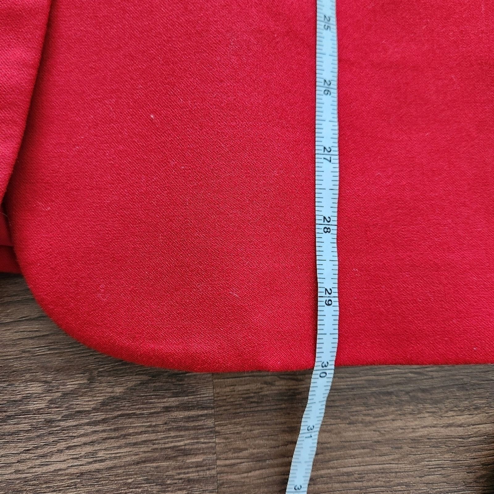 Lauren Ralph Lauren Lauren Ralph Lauren Crested Wool Blazer Red 8 Preppy 90s Size M / US 6-8 / IT 42-44 - 9 Thumbnail