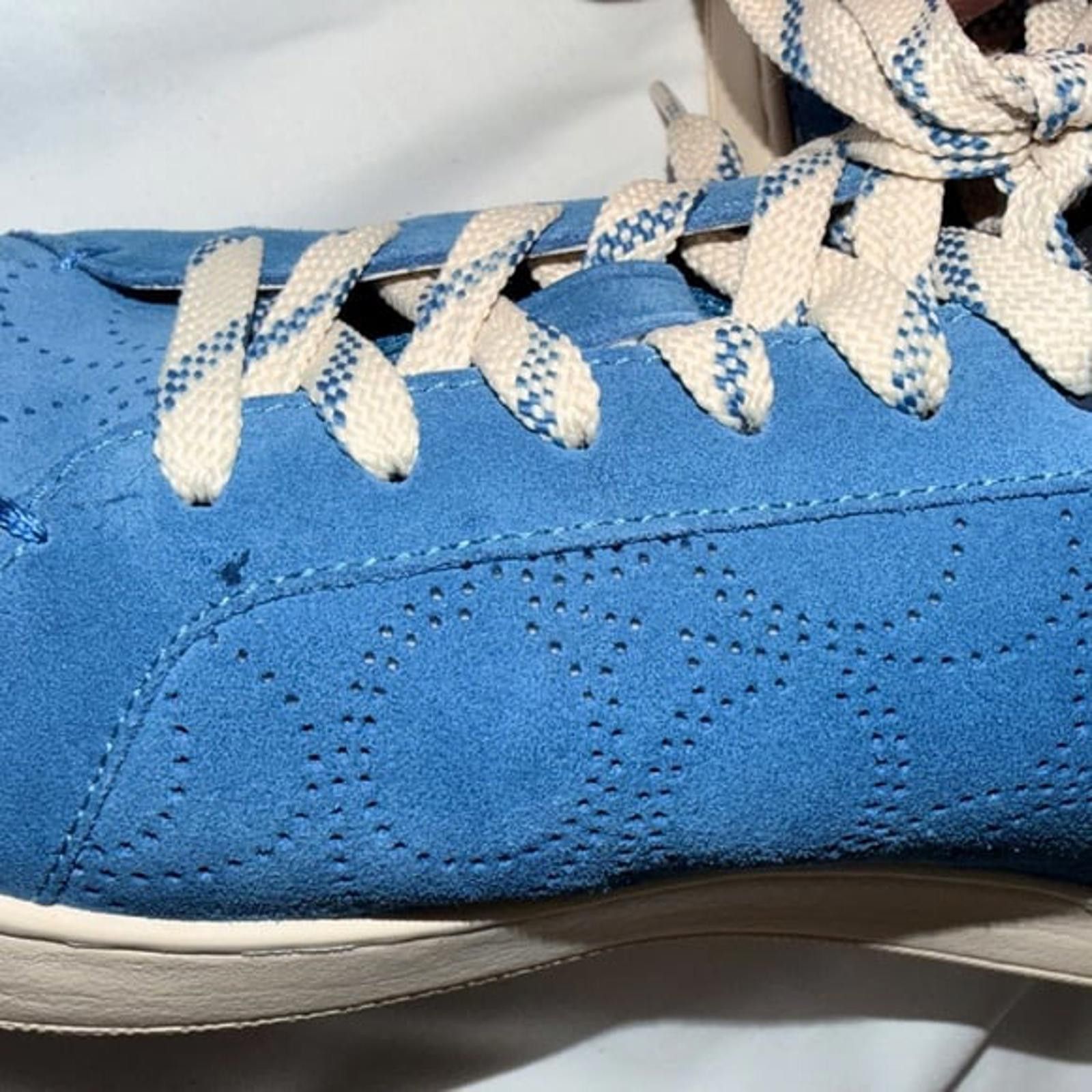 Coach Coach Mens Clip Perforated Low Top Sneaker 9D Bright/Cobalt Size US 9 / EU 42 - 5 Thumbnail
