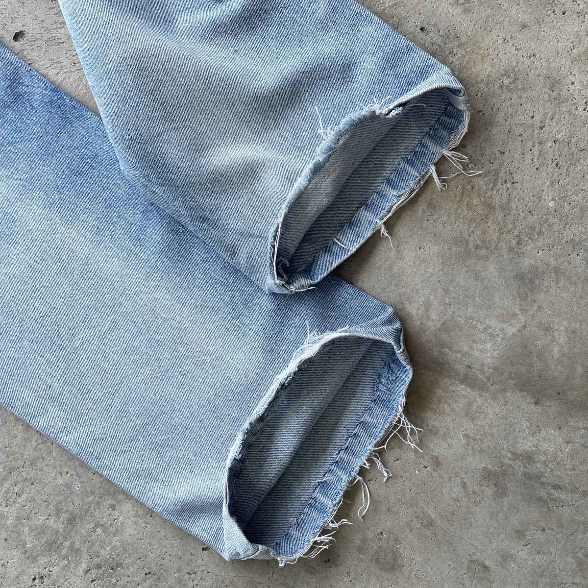 Lancel Vintage Lancel Paris Faded Distressed Painter Jeans Pants Size US 32 / EU 48 - 9 Thumbnail