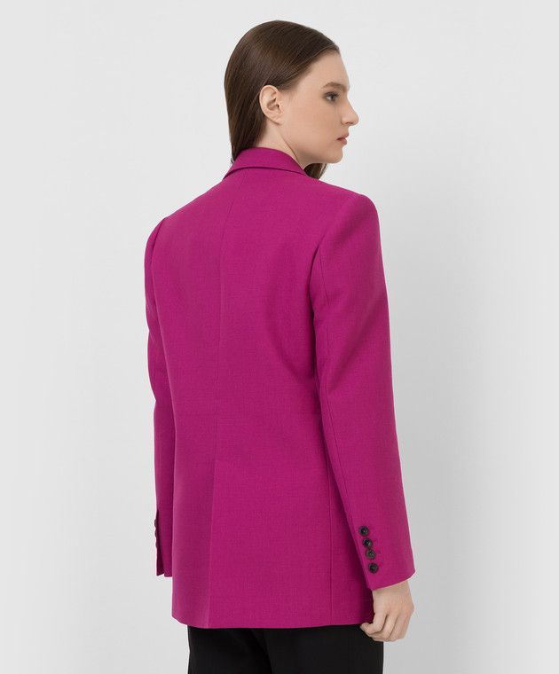 Valentino o1y0226 Blazer in Fuchsia Size S / US 4 / IT 40 - 3 Thumbnail