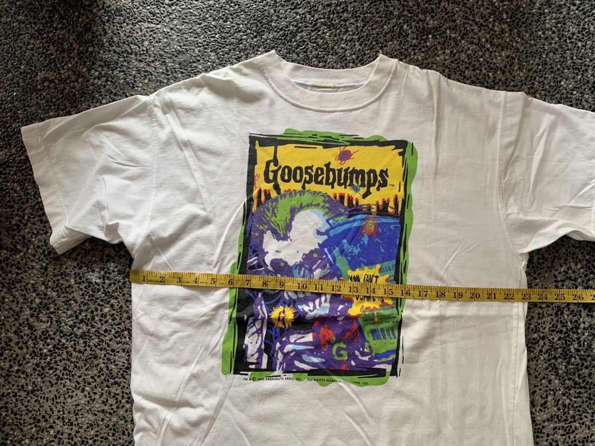Vintage Vintage 90s Goosebumps Horror Fantasy TV Series T shirt Size US L / EU 52-54 / 3 - 8 Thumbnail