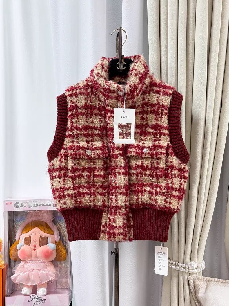 Chanel Chanel Mixed-coloured cotton vest Size XS / US 0-2 / IT 36-38 - 1 Thumbnail