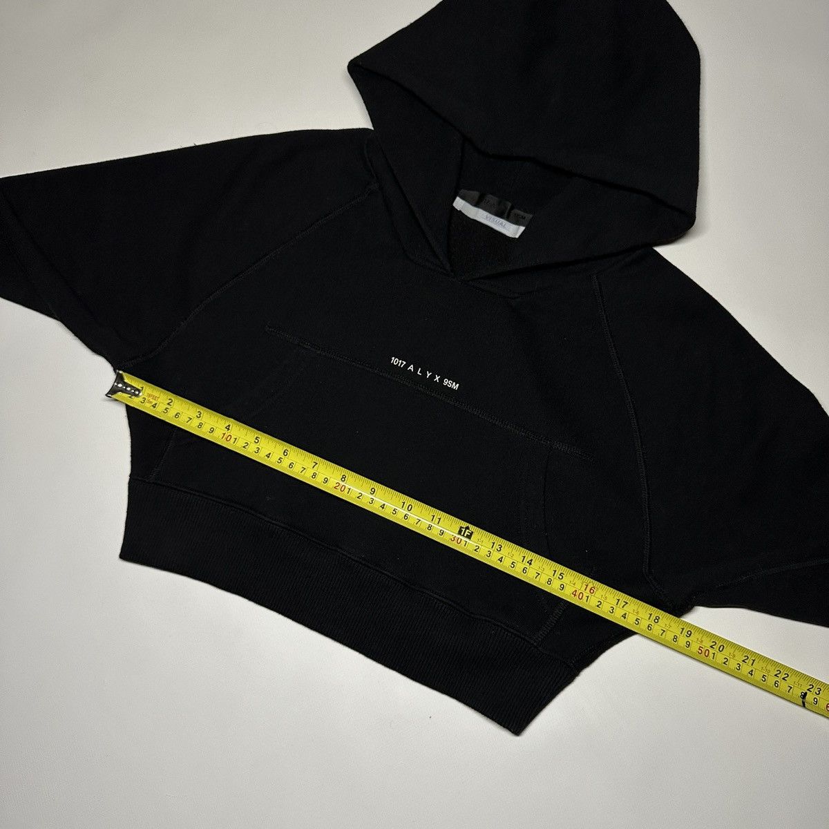 1017 ALYX 9SM 1017 ALYX 9SM Visual Cropped Hoodie Women Black Size XXS / US 00 / IT 34 - 13 Thumbnail