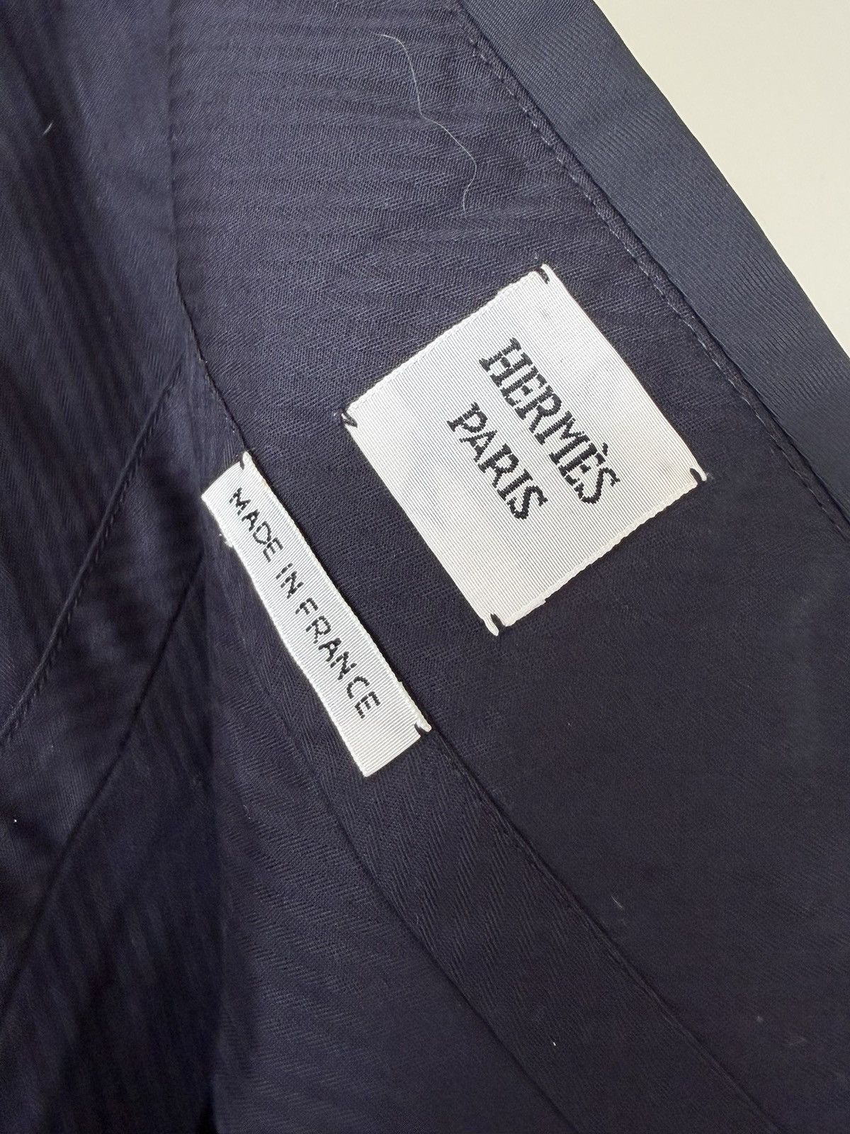 Hermes Hermes Cotton Craquant Black Women’s Black Short Size 25" / US 0 / IT 36 - 8 Thumbnail