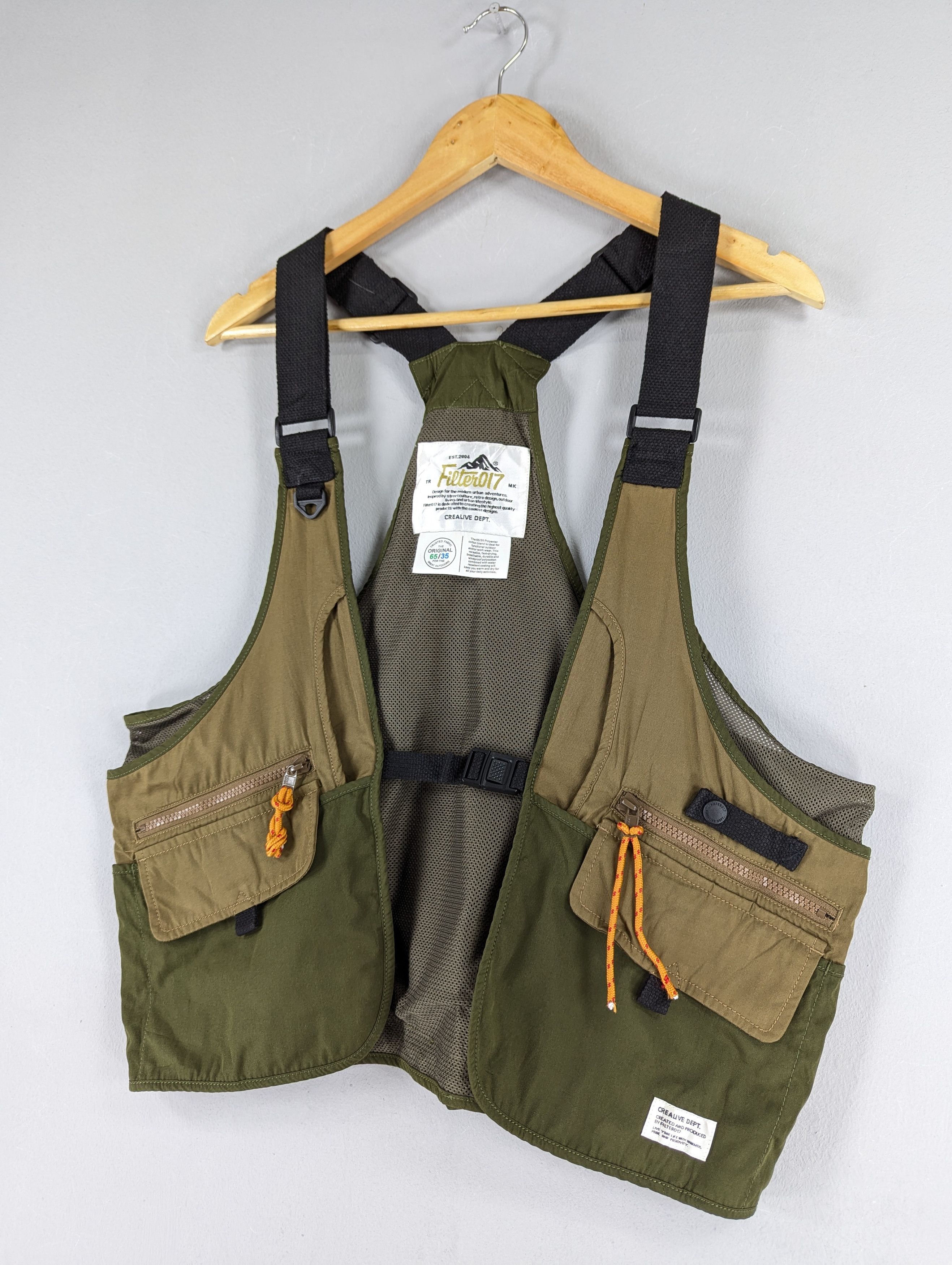 Japanese Brand Filter017 Pocket Tactical Vest Multi-Pocket Size US M / EU 48-50 / 2 - 2 Thumbnail