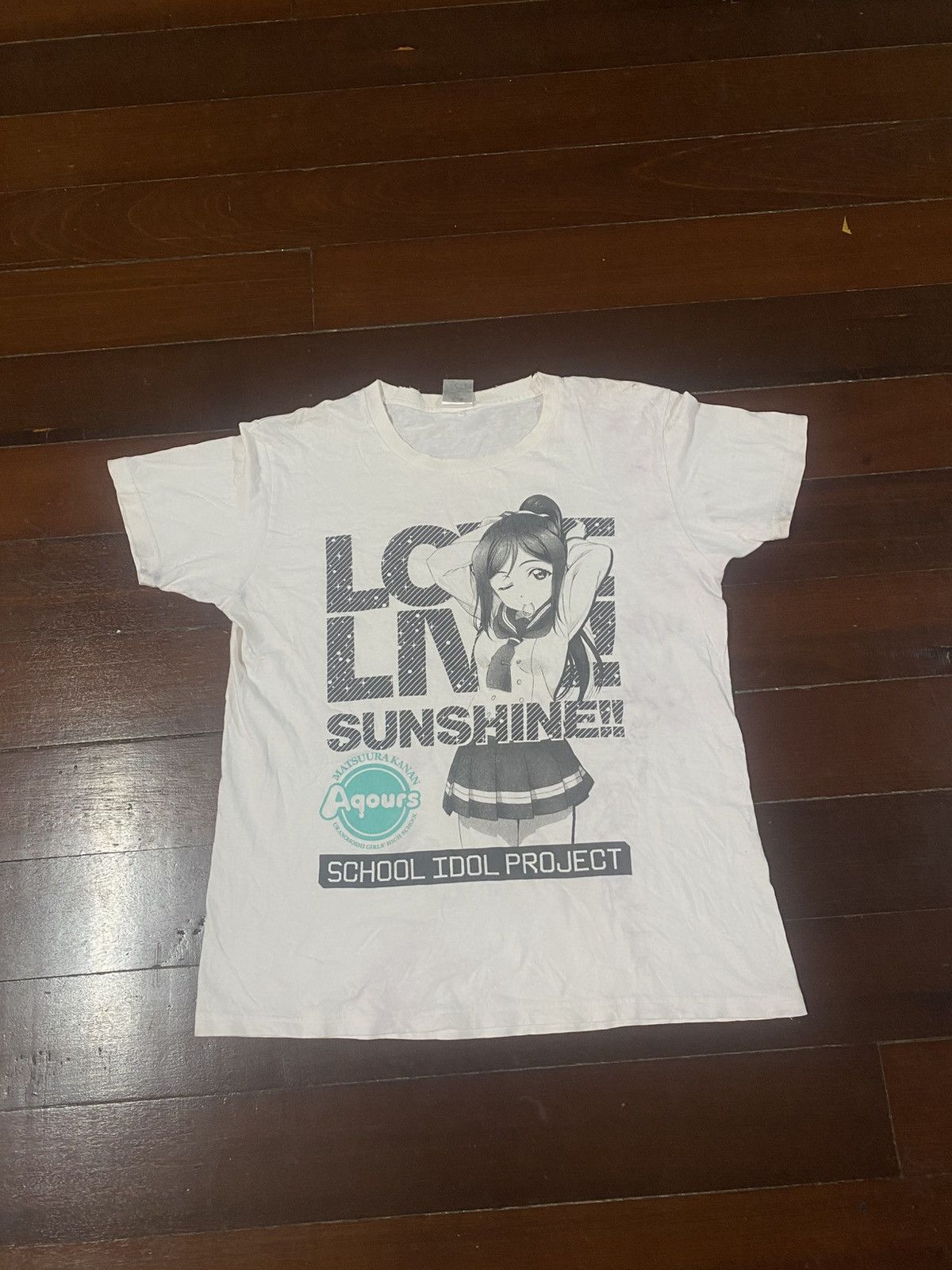 Vintage LOVE LIVE! SUNSHINE! MATSUURA KANAN school Idol Anime Japan Size US XL / EU 56 / 4 - 1 Thumbnail