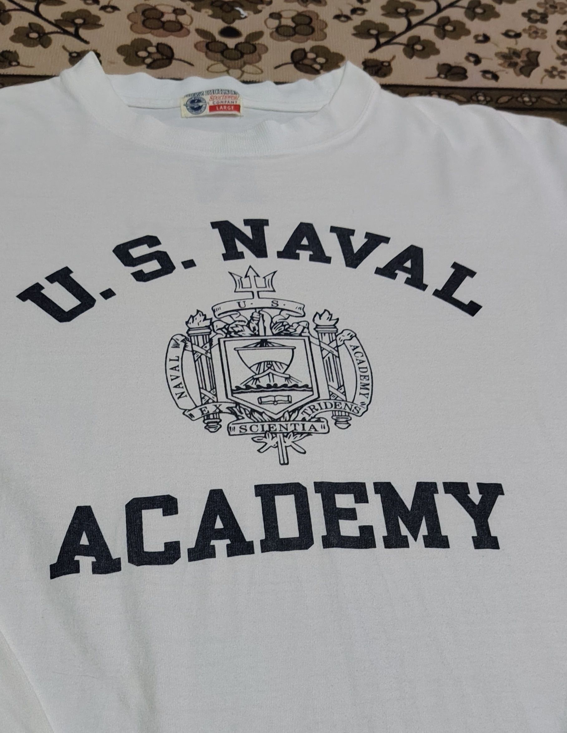 Buzz Rickson's Vintage Buzz Rickson US NAVAL ACADEMY LS tee Size US L / EU 52-54 / 3 - 3 Thumbnail
