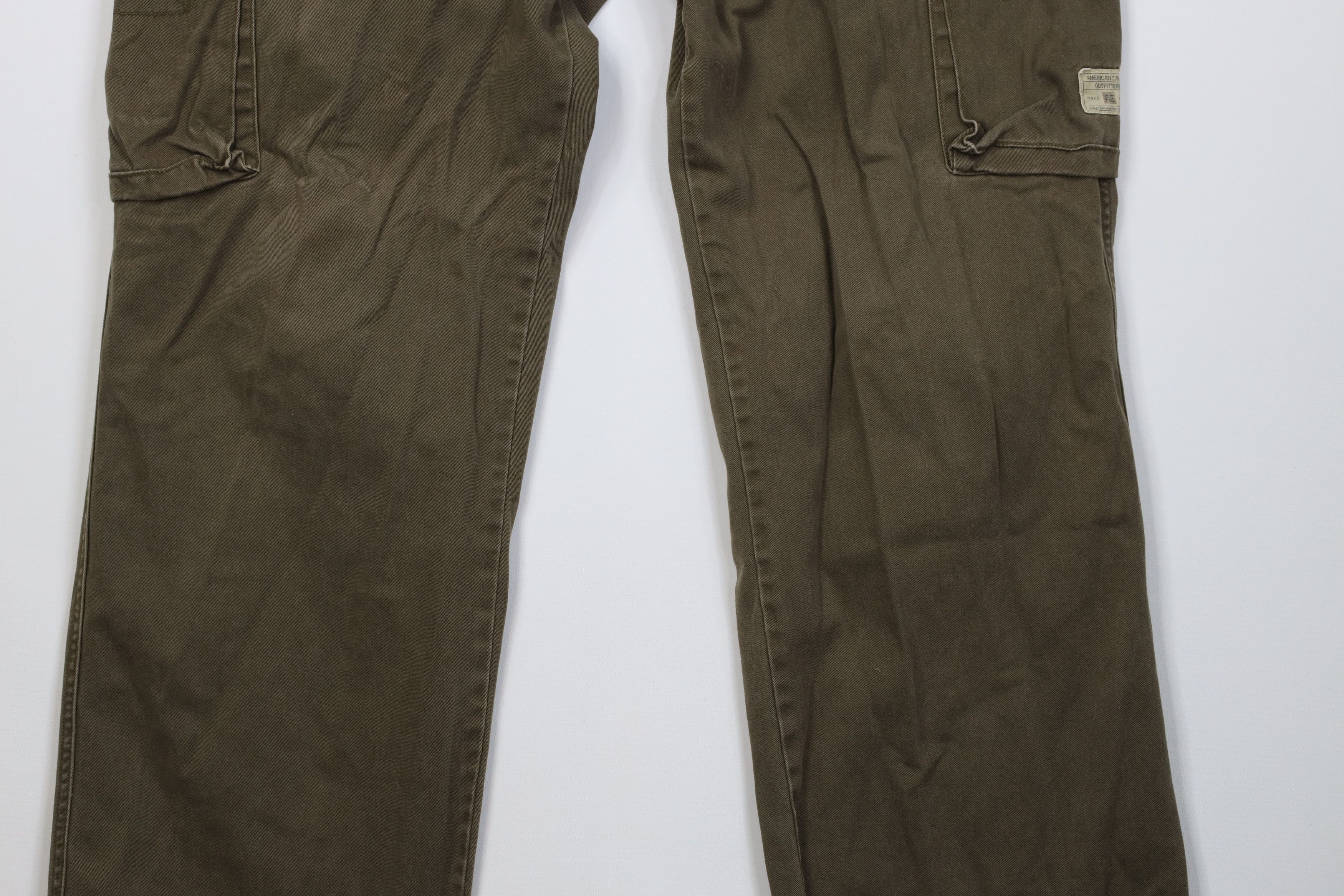American Eagle Outfitters Vintage 90s Y2K American Eagle Surplus Wide Leg Cargo Pants Size US 34 / EU 50 - 4 Thumbnail