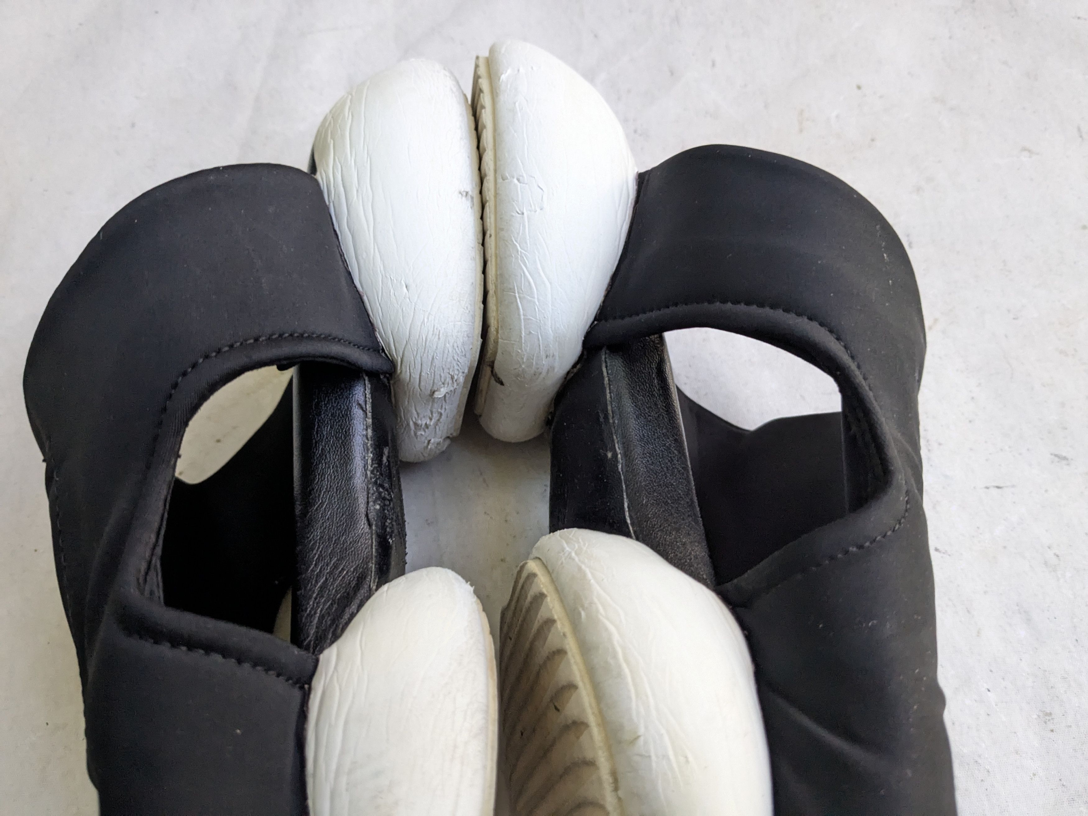 Rick Owens Rick Owen Slides 10 Black White Cargo Sandals Size US 10 / EU 43 - 11 Thumbnail