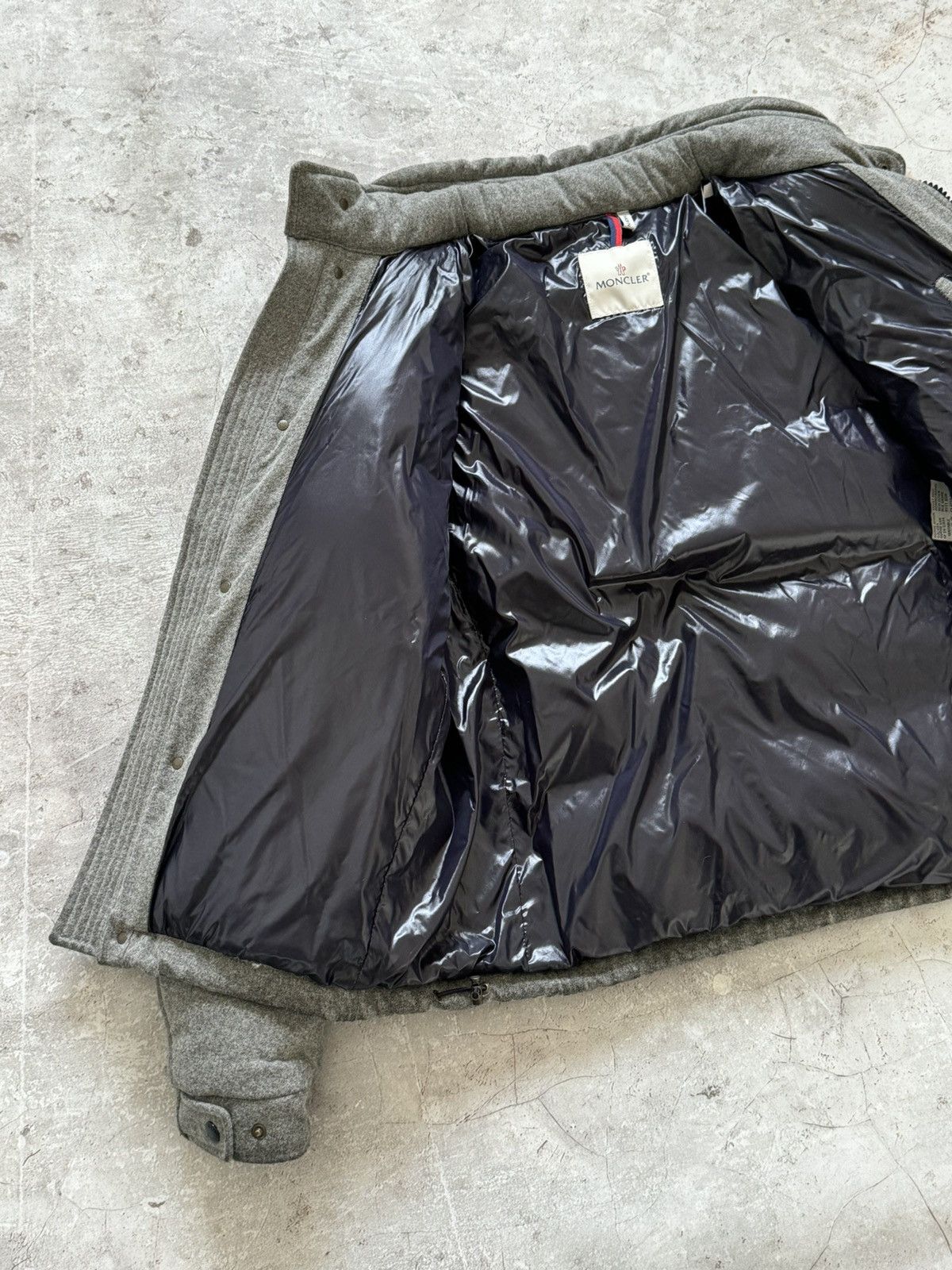 Moncler Moncler Chartreuse wool puffer jacket Size US XL / EU 56 / 4 - 16 Thumbnail