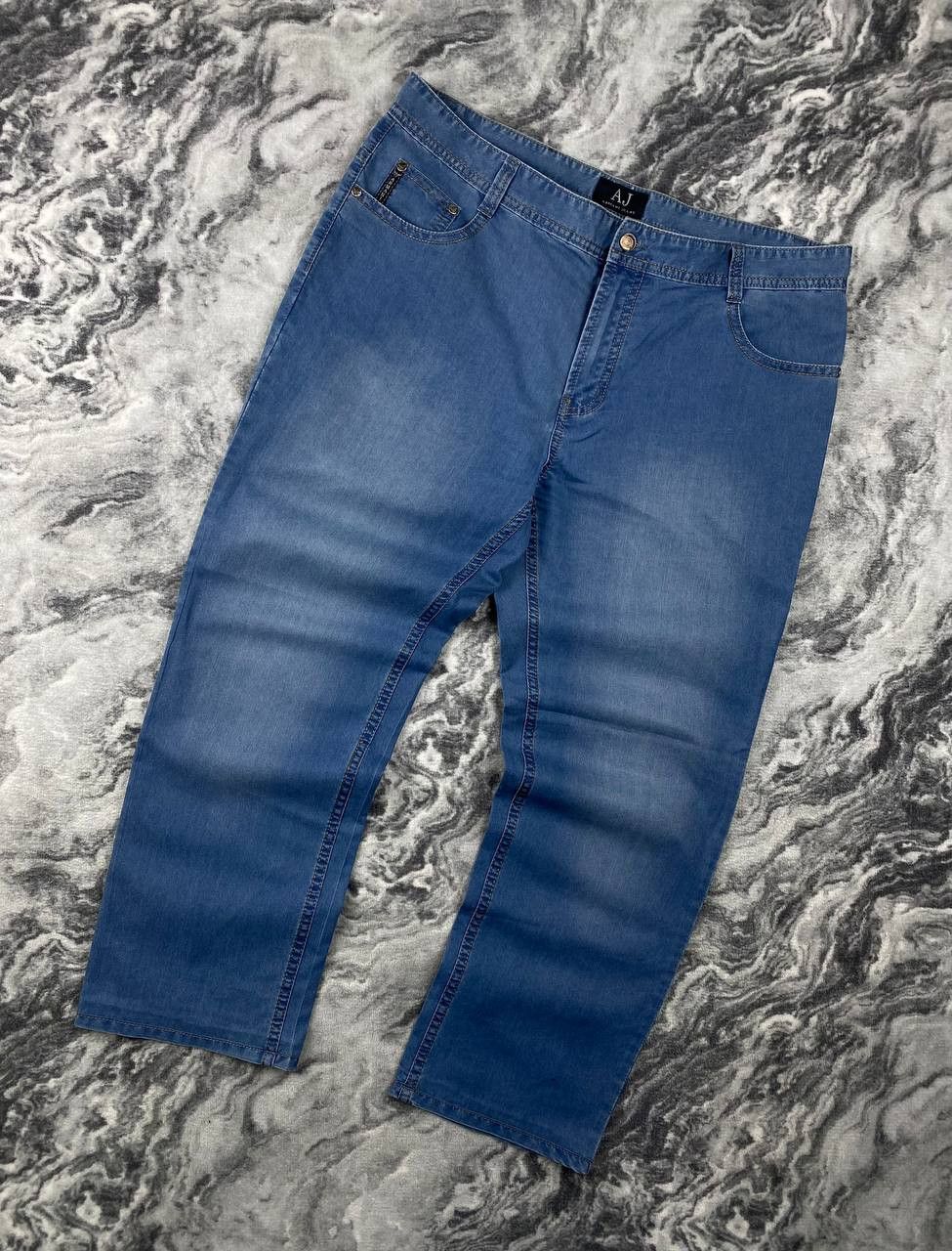 Armani Vintage Armani Jeans Denim Jeans Big Logo Men Size 38 Blue Size US 38 / EU 54 - 7 Thumbnail