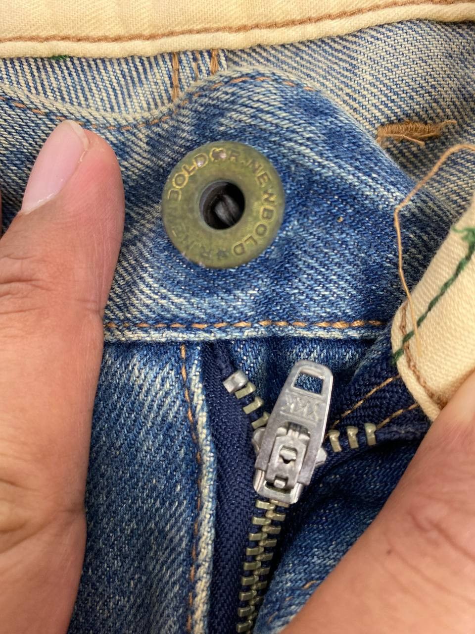 R.Newbold vintage r.newbold distressed denim nice design Size US 36 / EU 52 - 15 Thumbnail