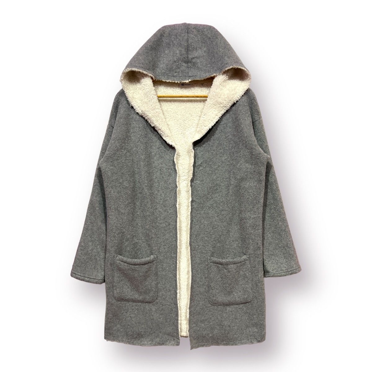 Japanese Brand × Other × Takeo Kikuchi 🔥 TAKEO KIKUCHI FLEECE LINED OPEN CARDIGAN - M Size L / US 10 / IT 46 - 1 Thumbnail