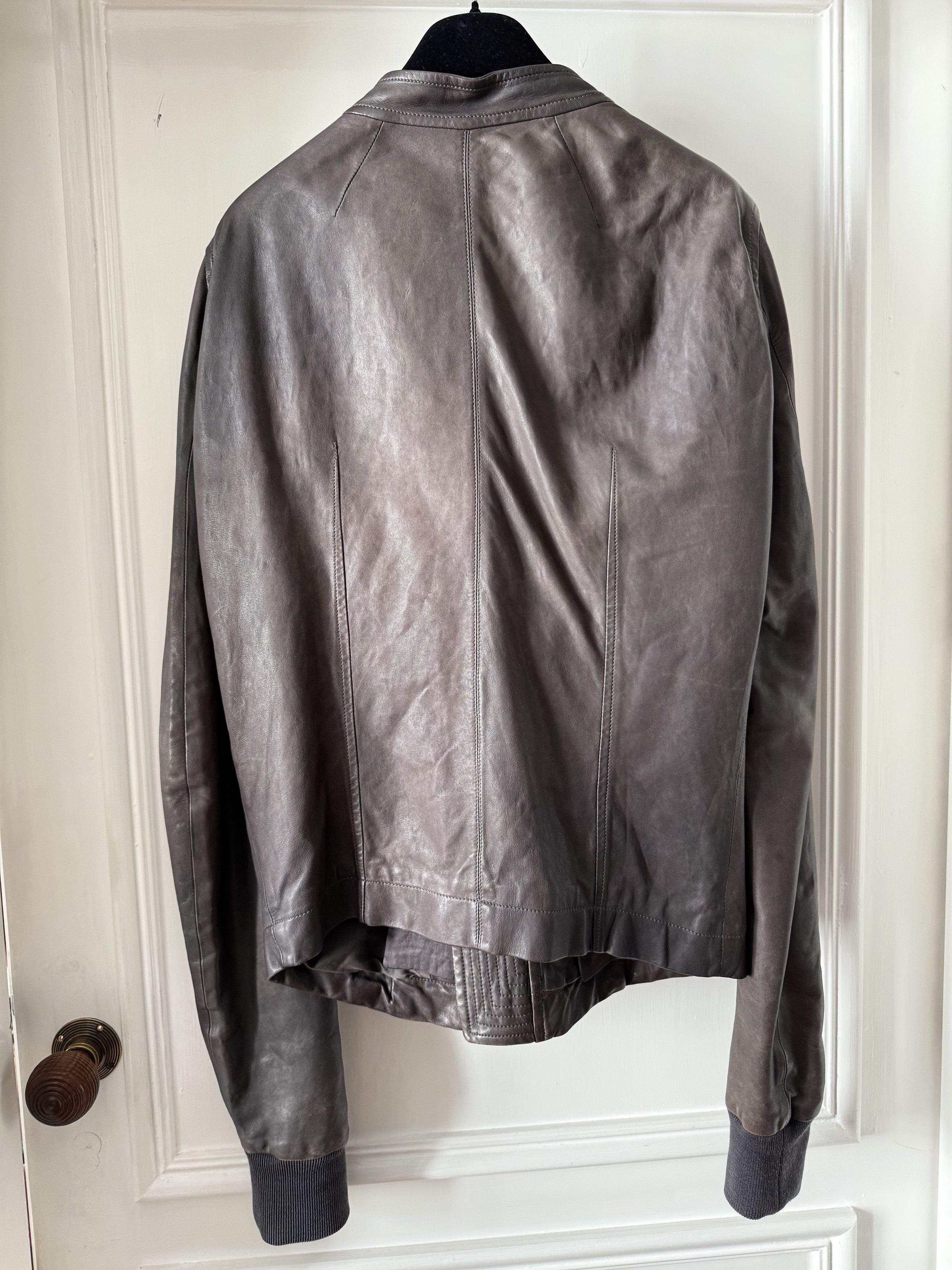 Rick Owens Rick Owens leather jacket -VINTAGE LOOK Size US S / EU 44-46 / 1 - 2 Thumbnail