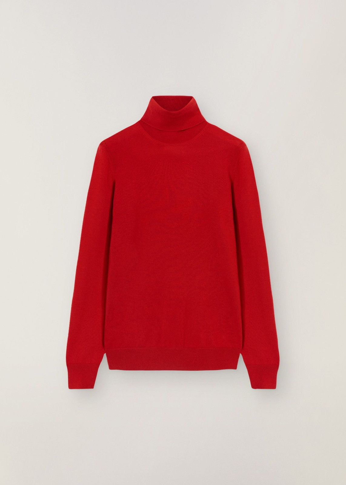 o1srvl11e0125 Piuma Turtleneck Sweater in Red