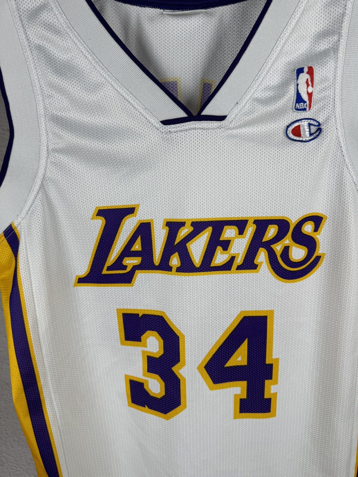Champion Champion Los Angeles Lakers #34 Shaquille O’Neal jersey NBa Size US M / EU 48-50 / 2 - 4 Thumbnail