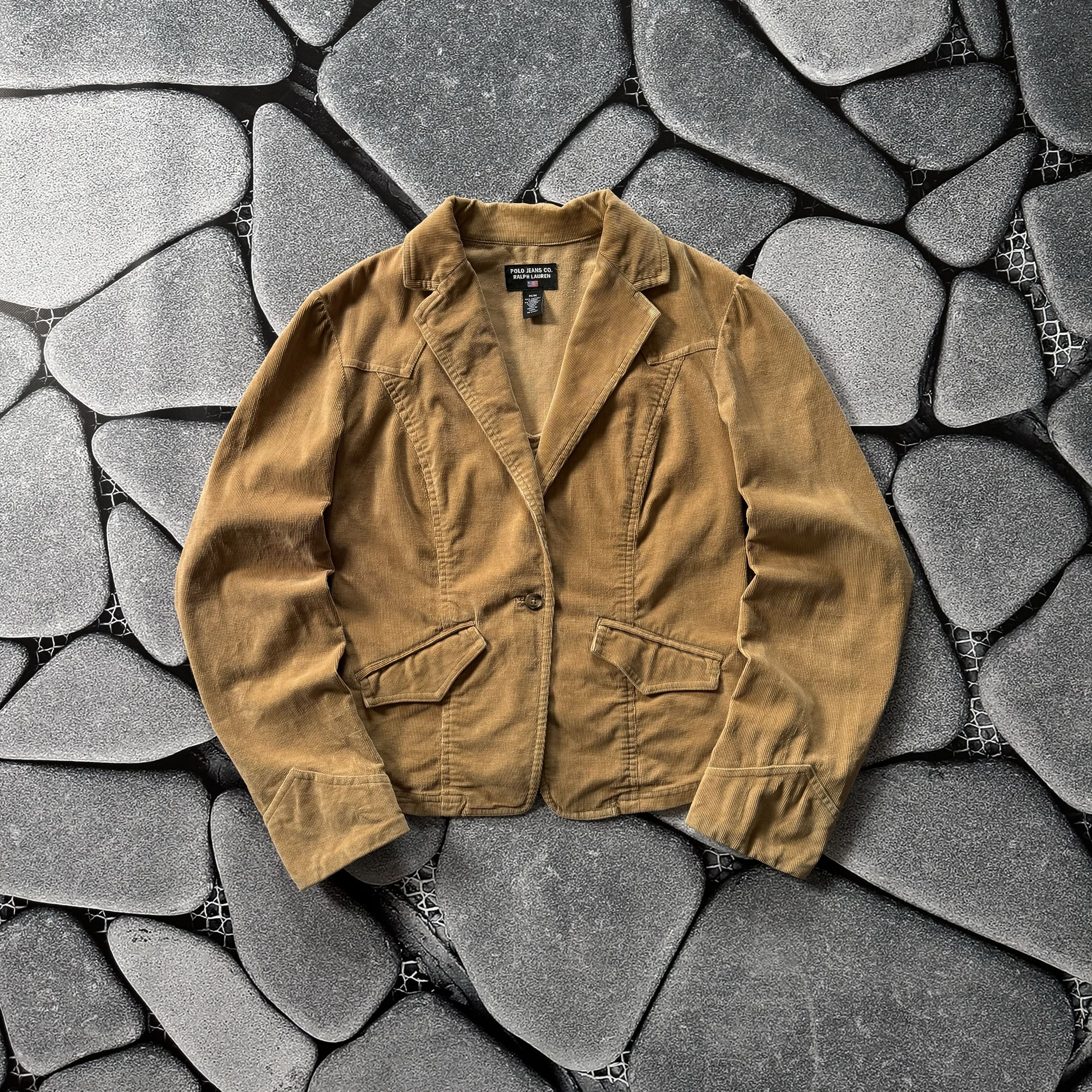 Lauren Ralph Lauren × Polo Ralph Lauren × Vintage POLO RALPH LAUREN JEANS CO VINTAGE CORDUROY BAZER JACKET Size M / US 6-8 / IT 42-44 - 1 Thumbnail