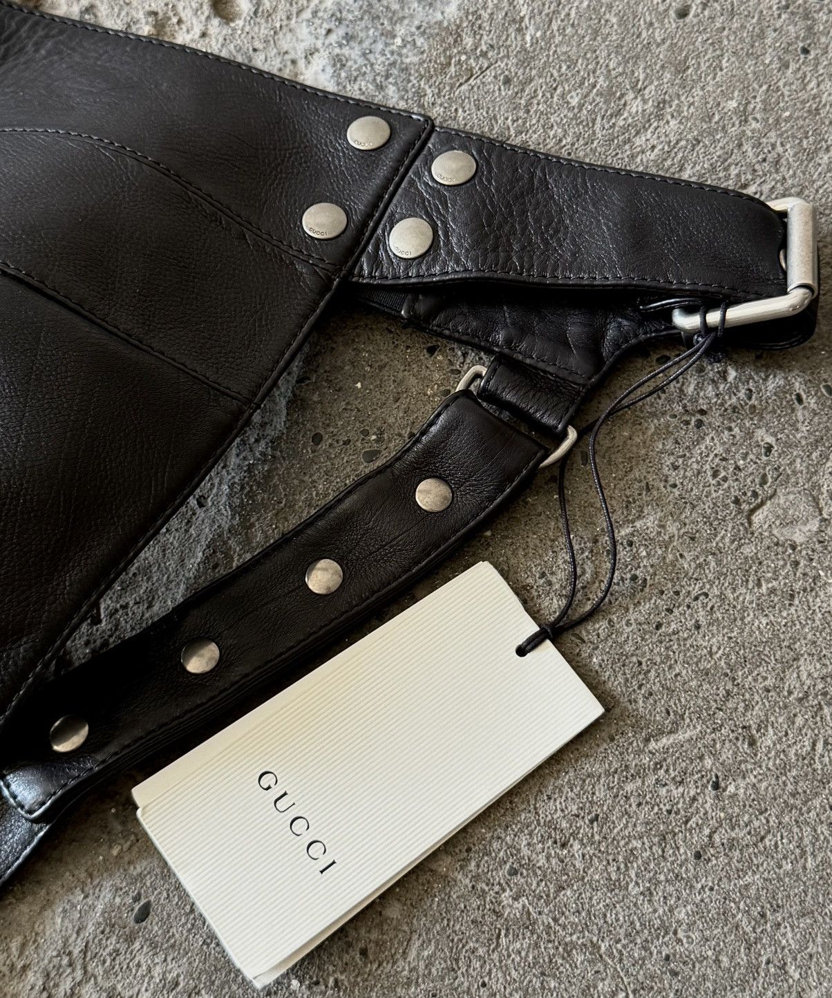 Gucci Gucci - Alessandro Michele - SS19 - Calf skin - Jockstrap Size ONE SIZE - 11 Thumbnail