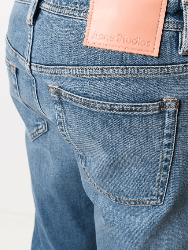 Acne Studios BNWT SS23 ACNE STUDIOS RIVER MID BLUE SLIM FIT JEANS 36 Size US 36 / EU 52 - 11 Thumbnail