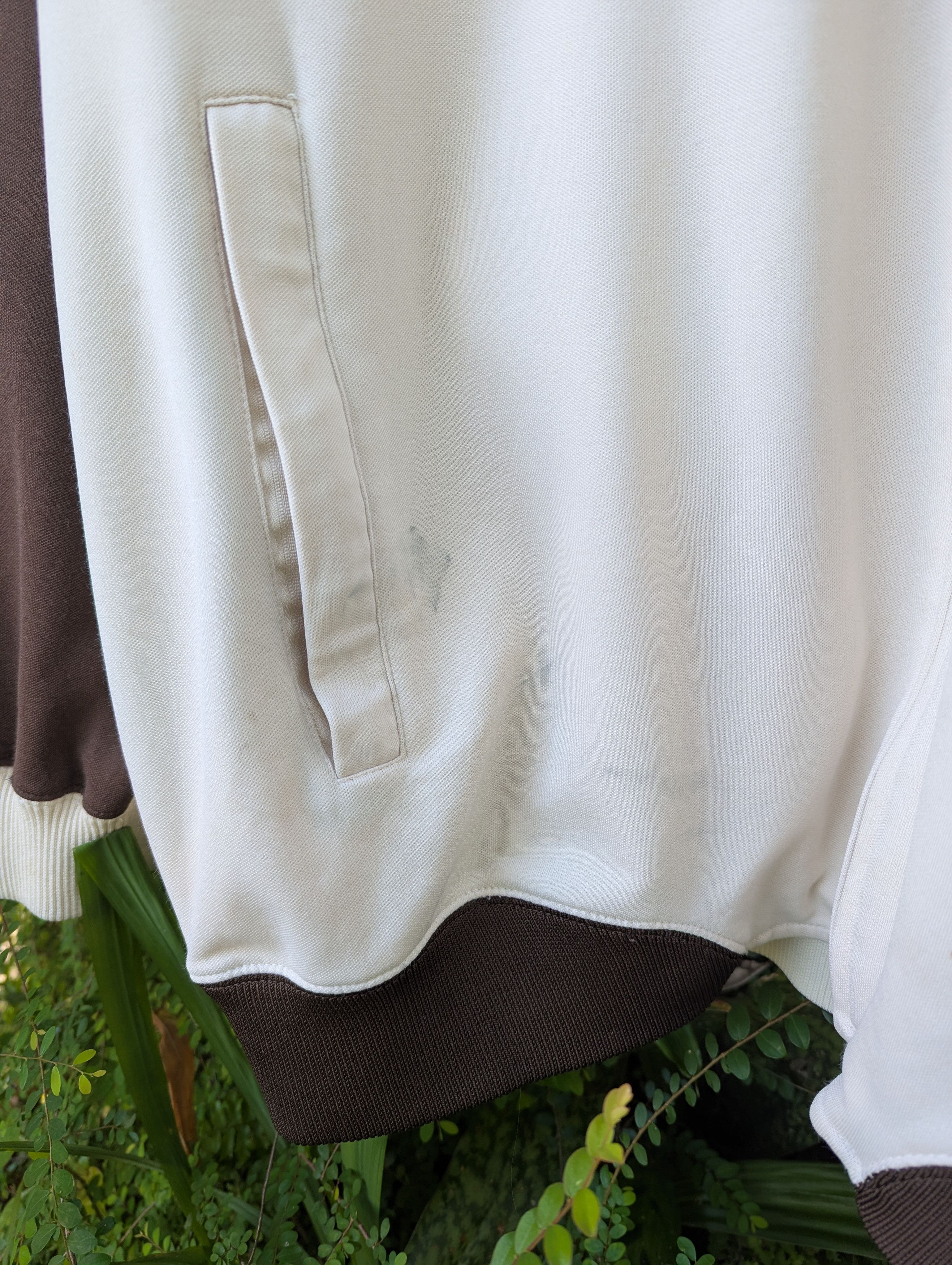 Marithe + Francois Girbaud Marithe Francois Girbaud Jacket Cream Brown Full Zip Size US XXL / EU 58 / 5 - 3 Thumbnail