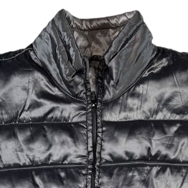 Liz Claiborne Liz Claiborne Gray Puffer Vest | Size L Size L / US 10 / IT 46 - 3 Thumbnail