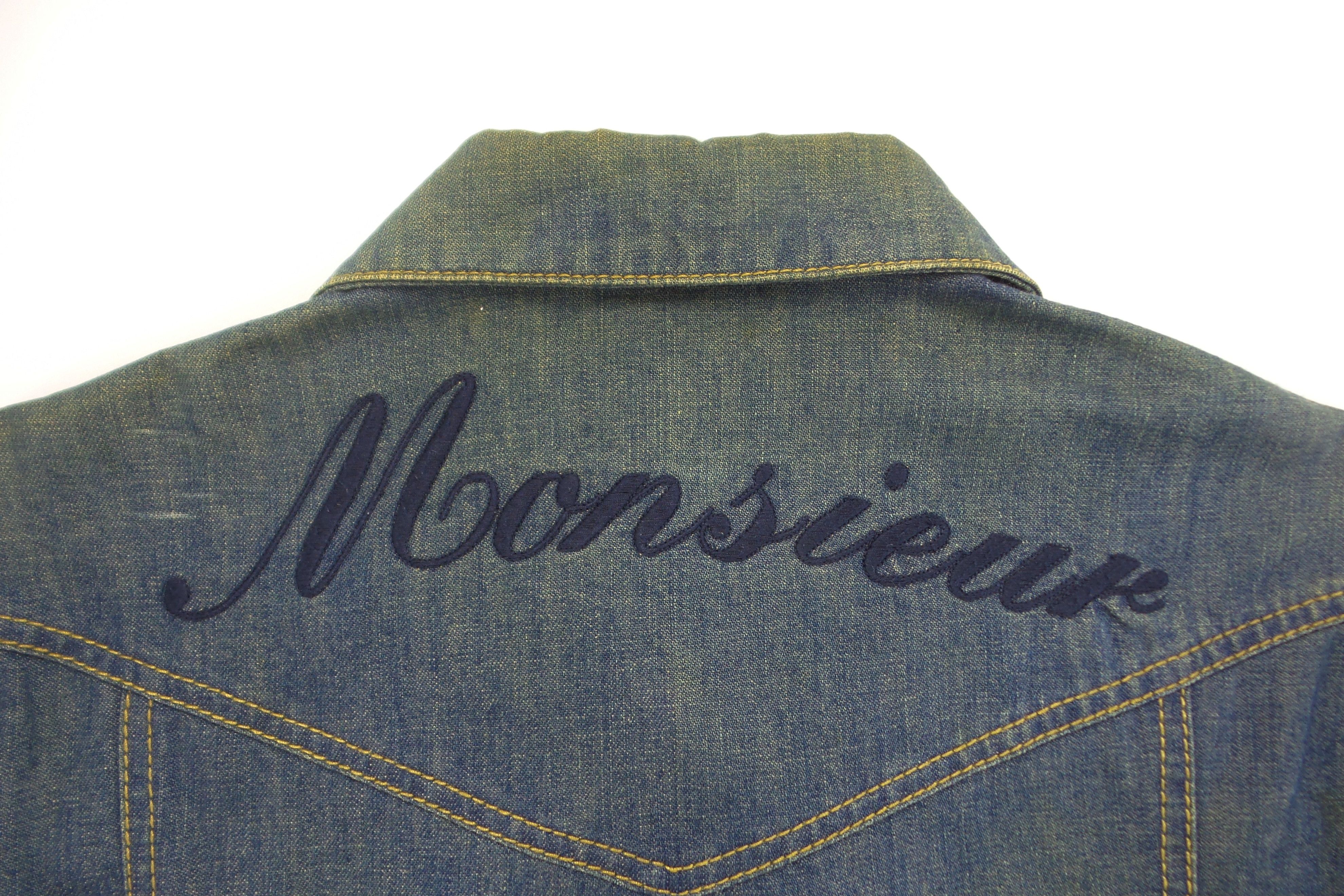 Viktor & Rolf Viktor & Rolf 'Monsieur' Western Design Denim Jackets Size XL / US 12-14 / IT 48-50 - 9 Thumbnail