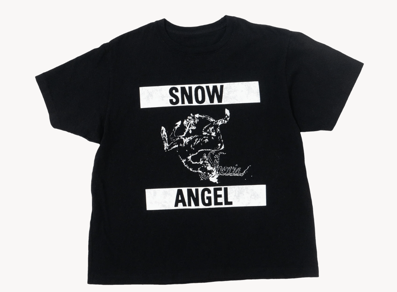 Siberia Hills BLACK SNOW ANGEL T-SHIRT Size US L / EU 52-54 / 3 - 1 Thumbnail