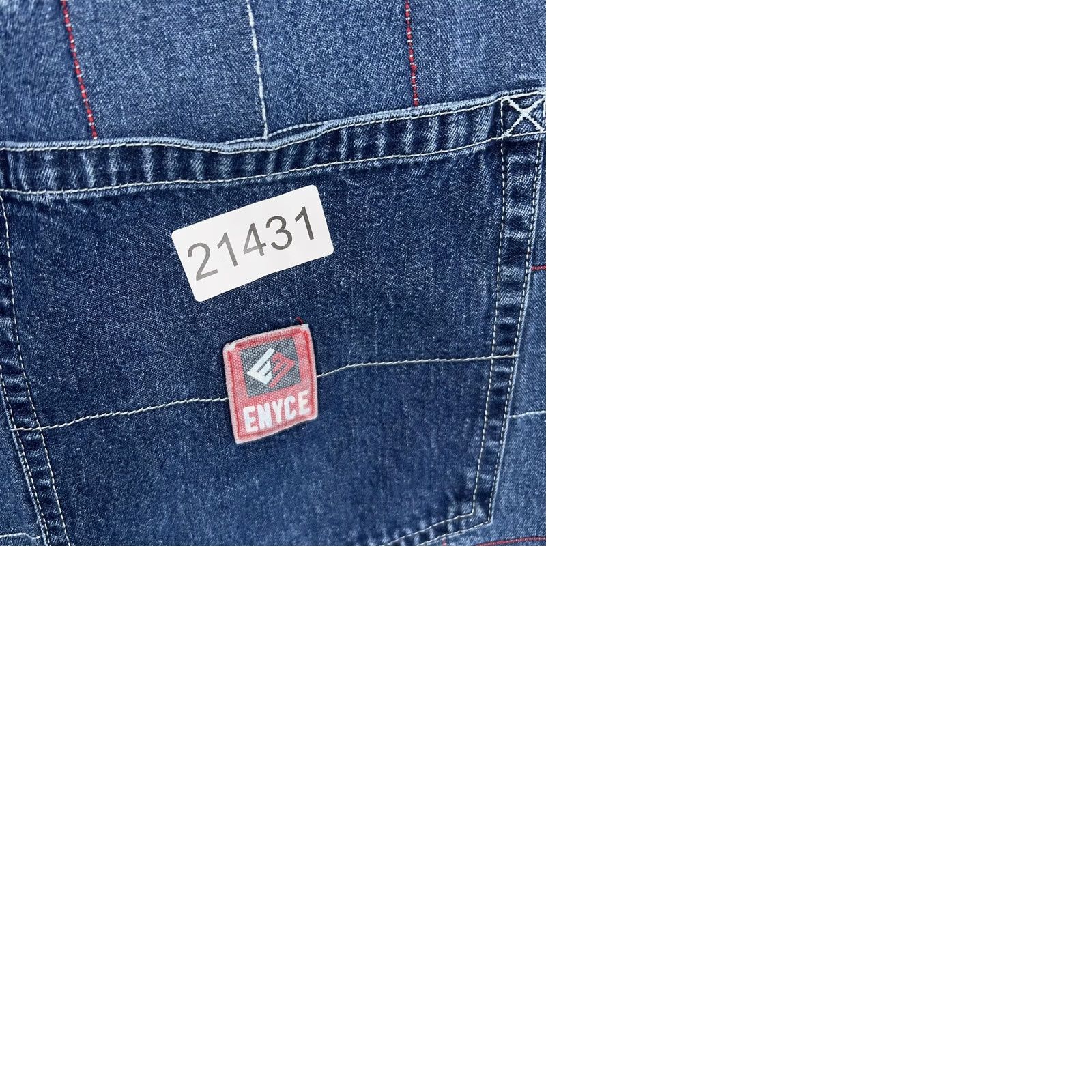 Enyce Enyce Denim Shorts Mens 42 Blue Windowpane Plaid Baggy Bermuda Y2K Streetwear Jorts Mens Size US 42 / EU 58 - 9 Thumbnail