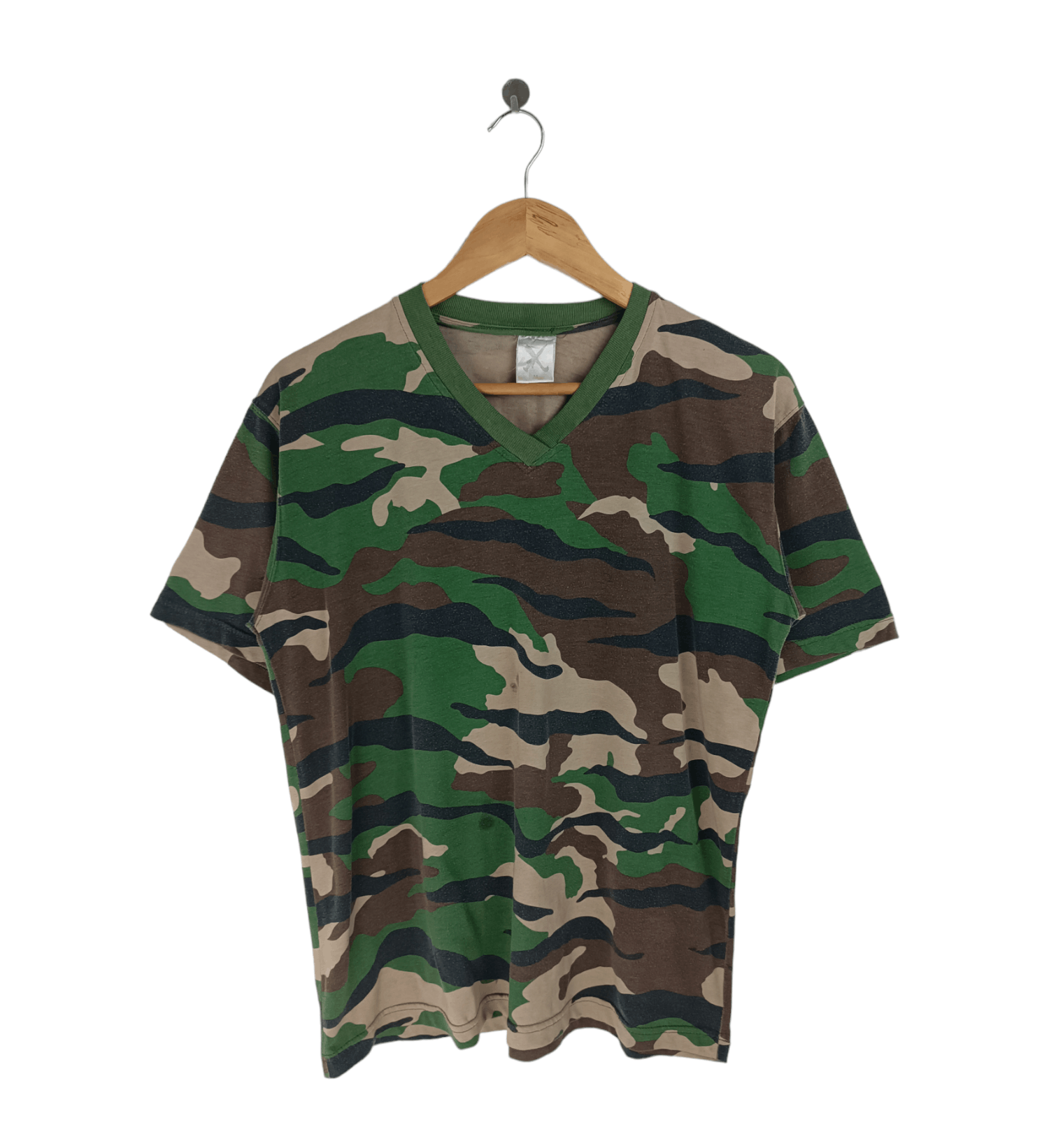 Other VINTAGE ARMY CAMOUFLAGE ASIA TROPICAL CAMO RARE TEE Size US M / EU 48-50 / 2 - 1 Thumbnail