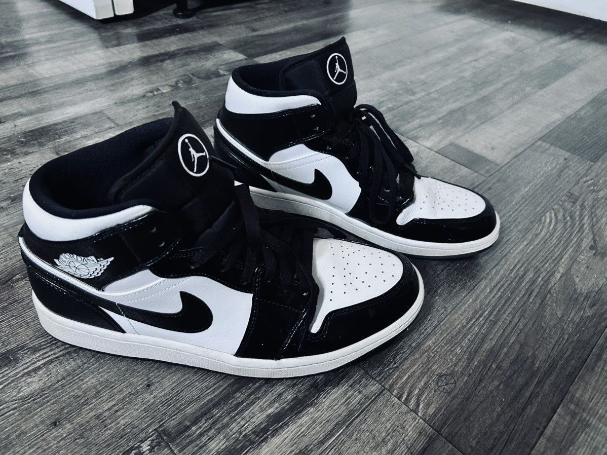 Nike Nike Air Jordan 1 Mid “Carbon Fiber” – Size 10.5 – Near Mint Size US 10.5 / EU 43-44 - 5 Thumbnail