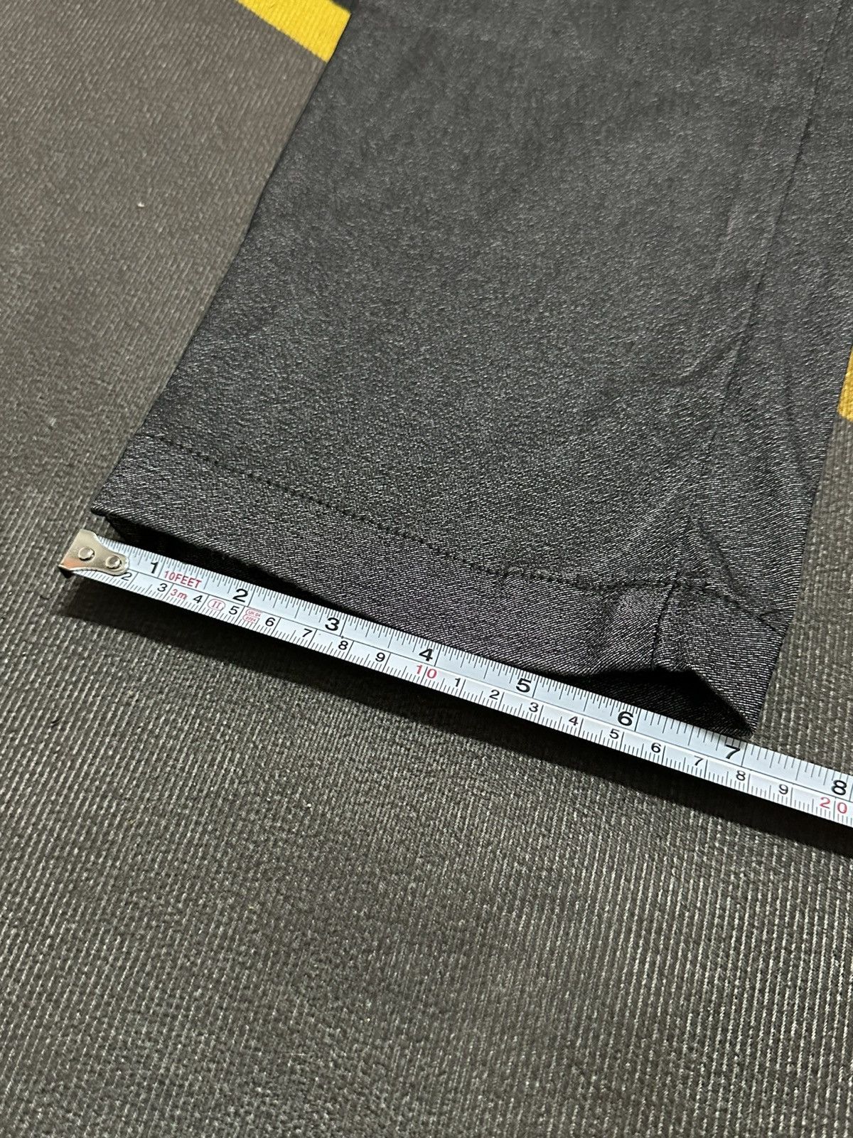 Japanese Brand × semanticdesign Semantic Design Gray Metallic Casual Pant Size US 33 - 7 Thumbnail