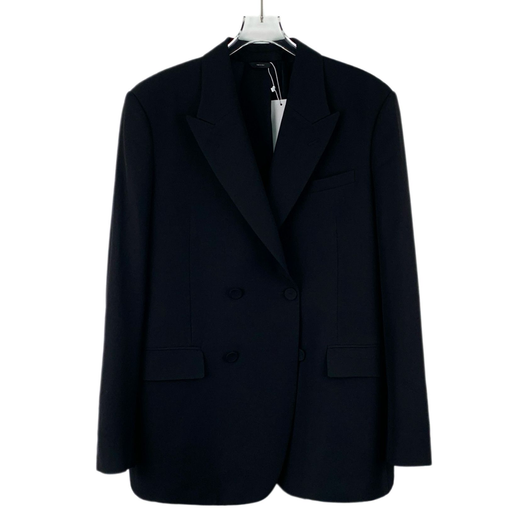 Fendi Fendi Double-Breasted Blazer Black (50) Size 50L - 1 Thumbnail