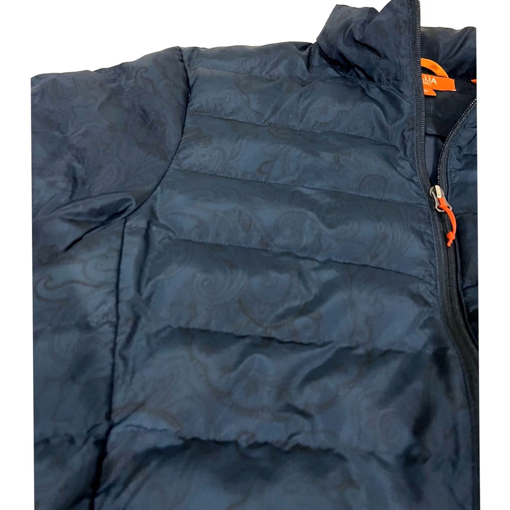 Tallia Tallia Sport Puffer Coat Winter Navy Blue Pockets Sz M Mens Coat Zip Jacket 28in 22in 26in 18in(Size Measurements) Size US M / EU 48-50 / 2 - 4 Thumbnail