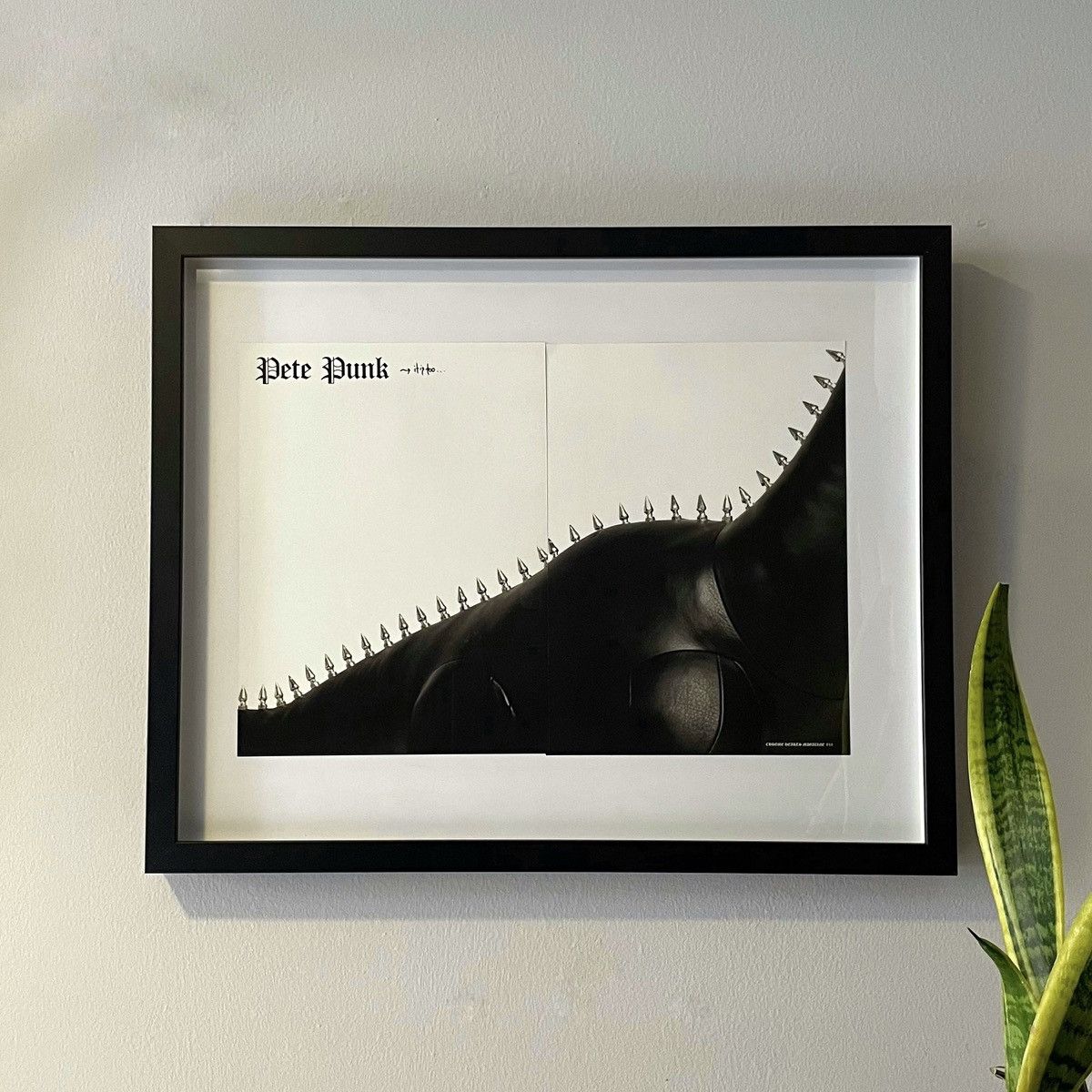 Chrome Hearts Chrome Hearts Silver + Leather Dinosaur Poster Size ONE SIZE - 3 Thumbnail