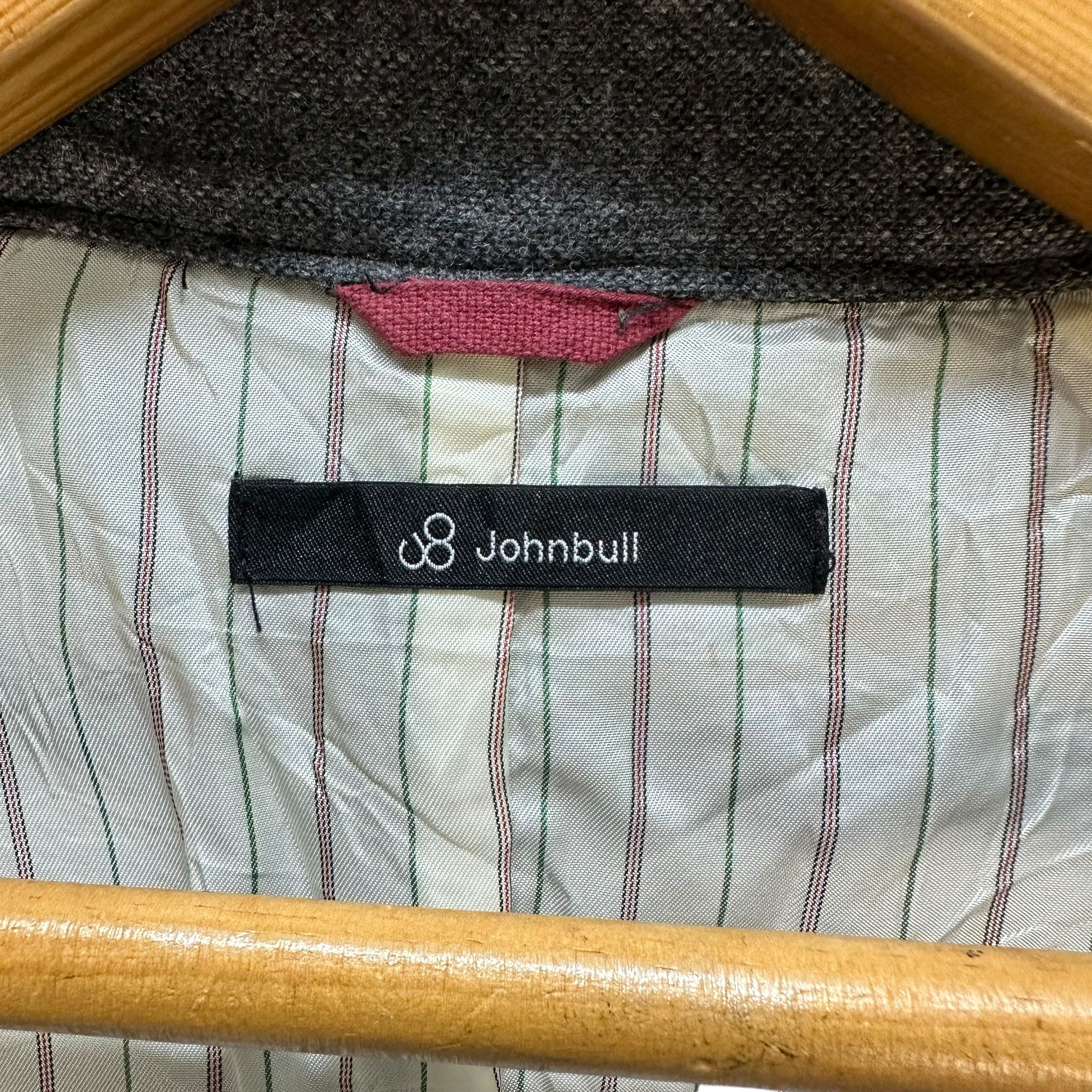 Johnbull JOHNBULL Wool Poly Cotton Button Jacket #A69-1674 Size US M / EU 48-50 / 2 - 7 Thumbnail
